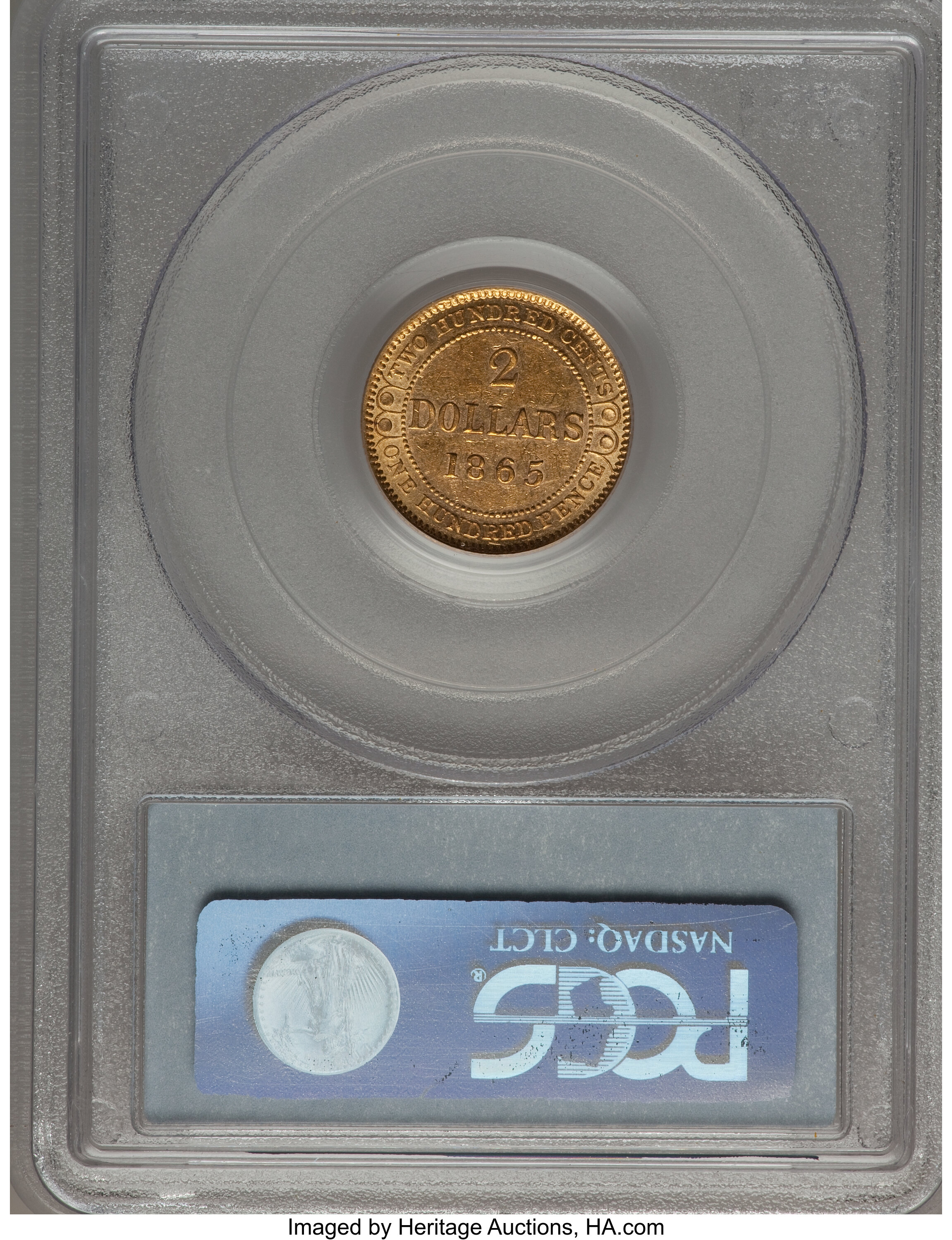 1865 $2 Newfoundland VF20 thumbnail 16