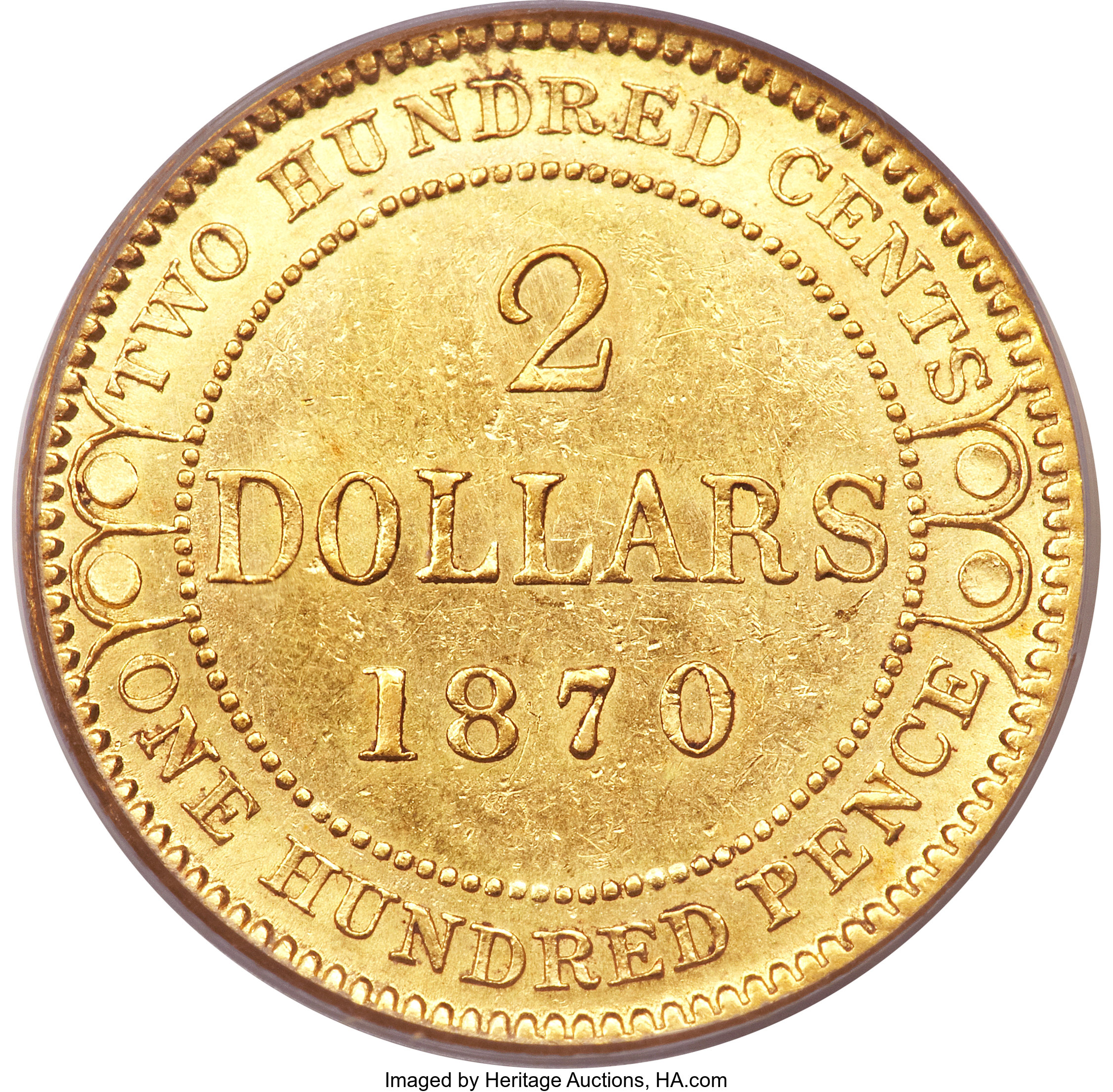 1870 $2 Newfoundland, 2 Dots F15 thumbnail 18
