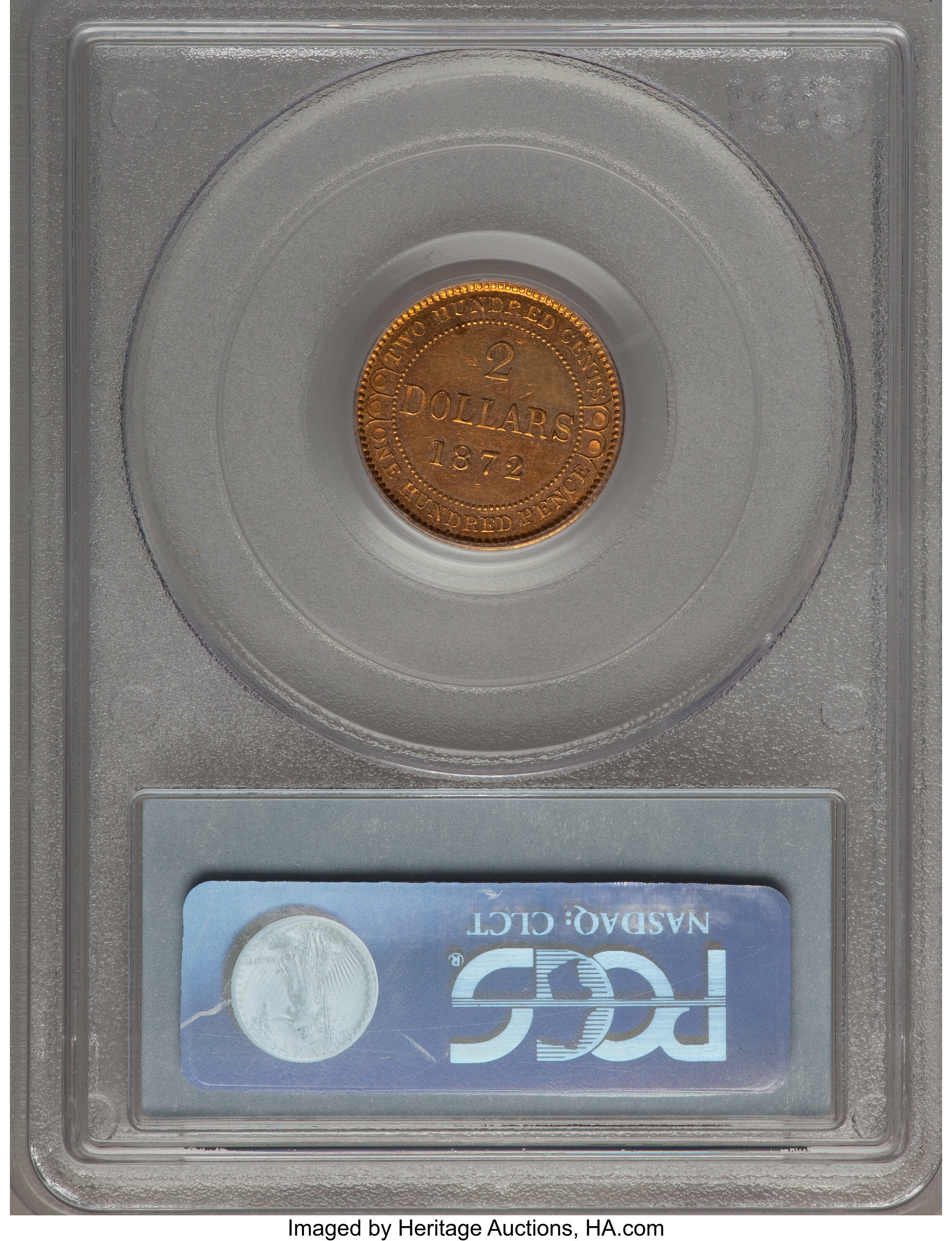 1872 $2 Newfoundland VF20 thumbnail 23