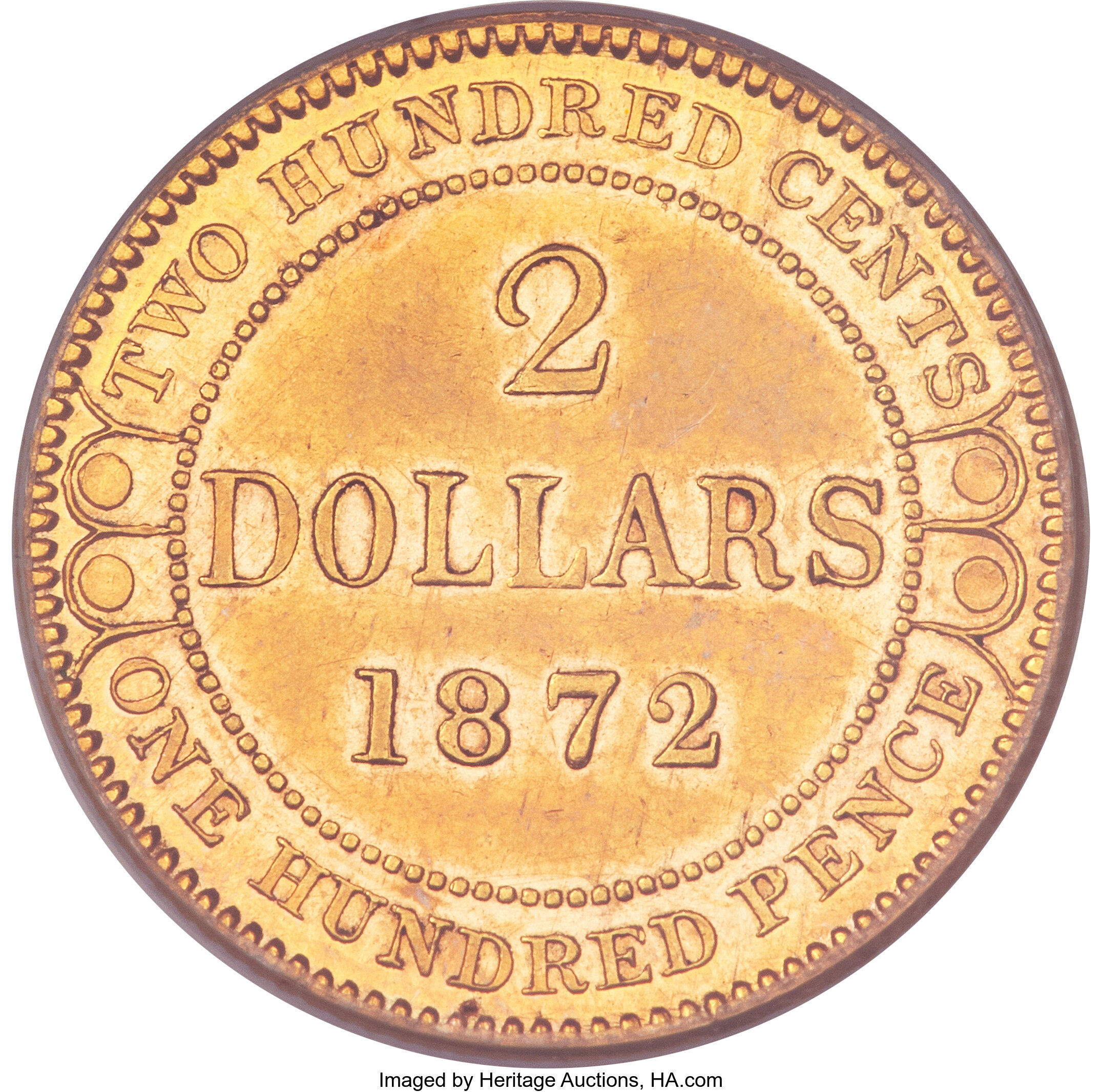 1872 $2 Newfoundland VF20 thumbnail 24