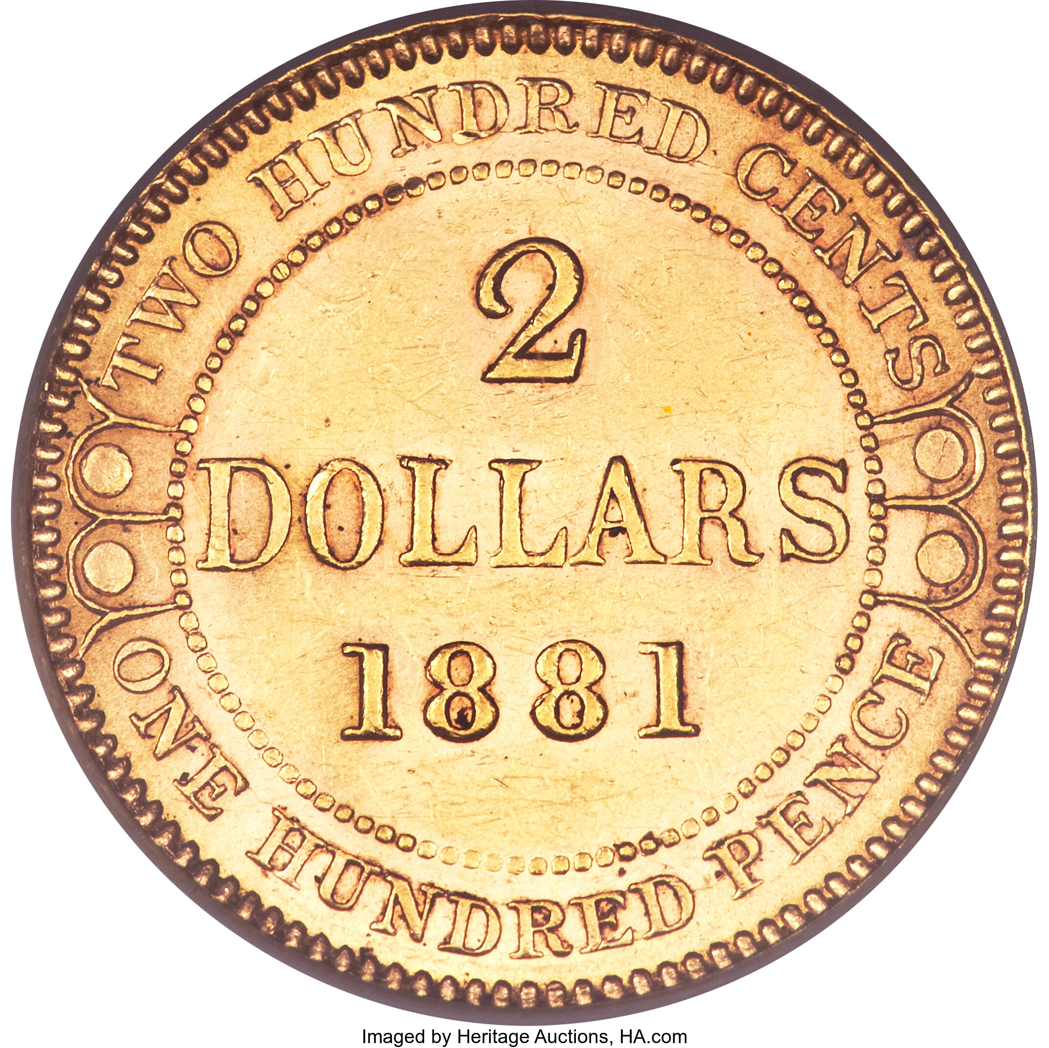1881 $2 Newfoundland VF30 thumbnail 16