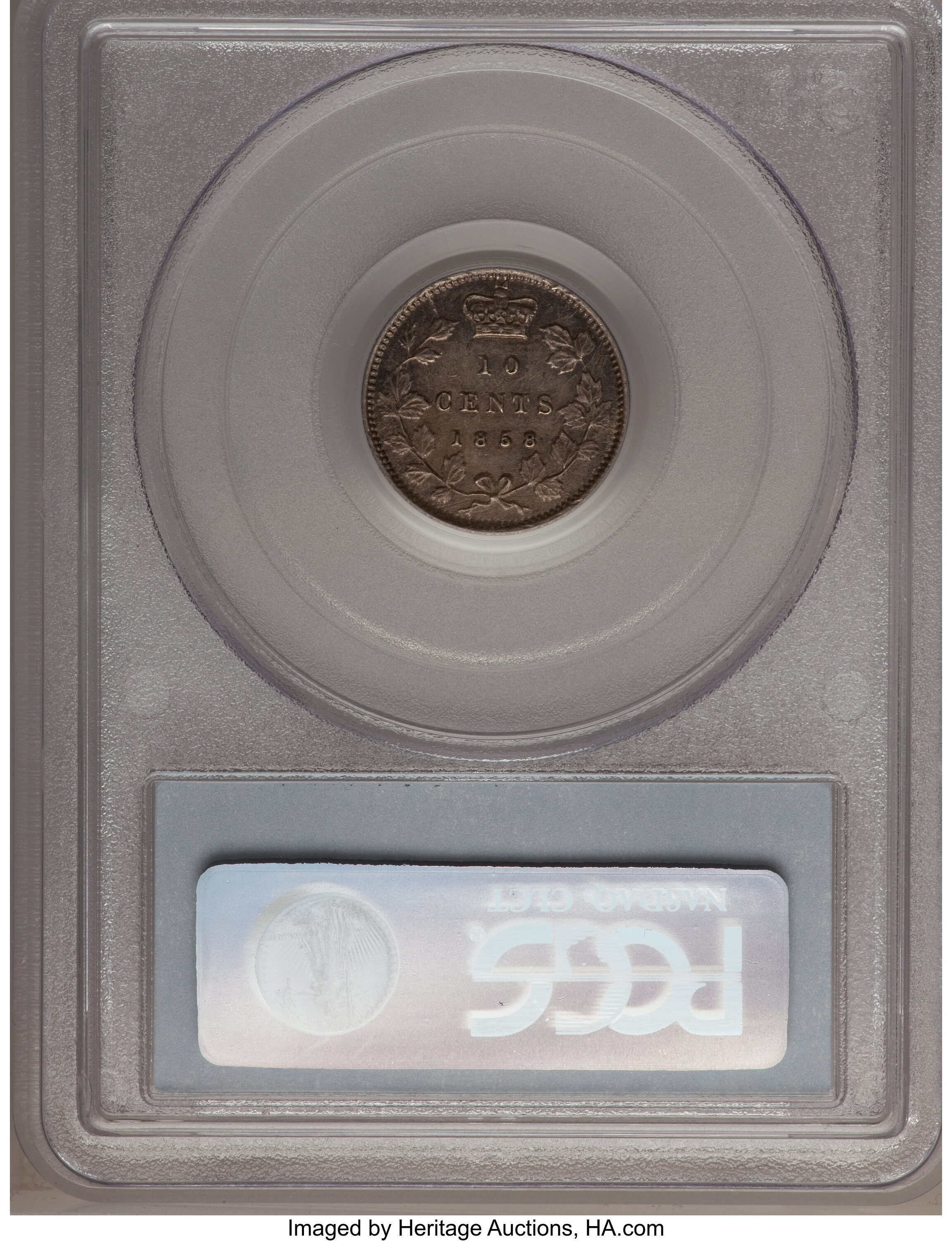 1858 10c Province of Canada G4 thumbnail 6