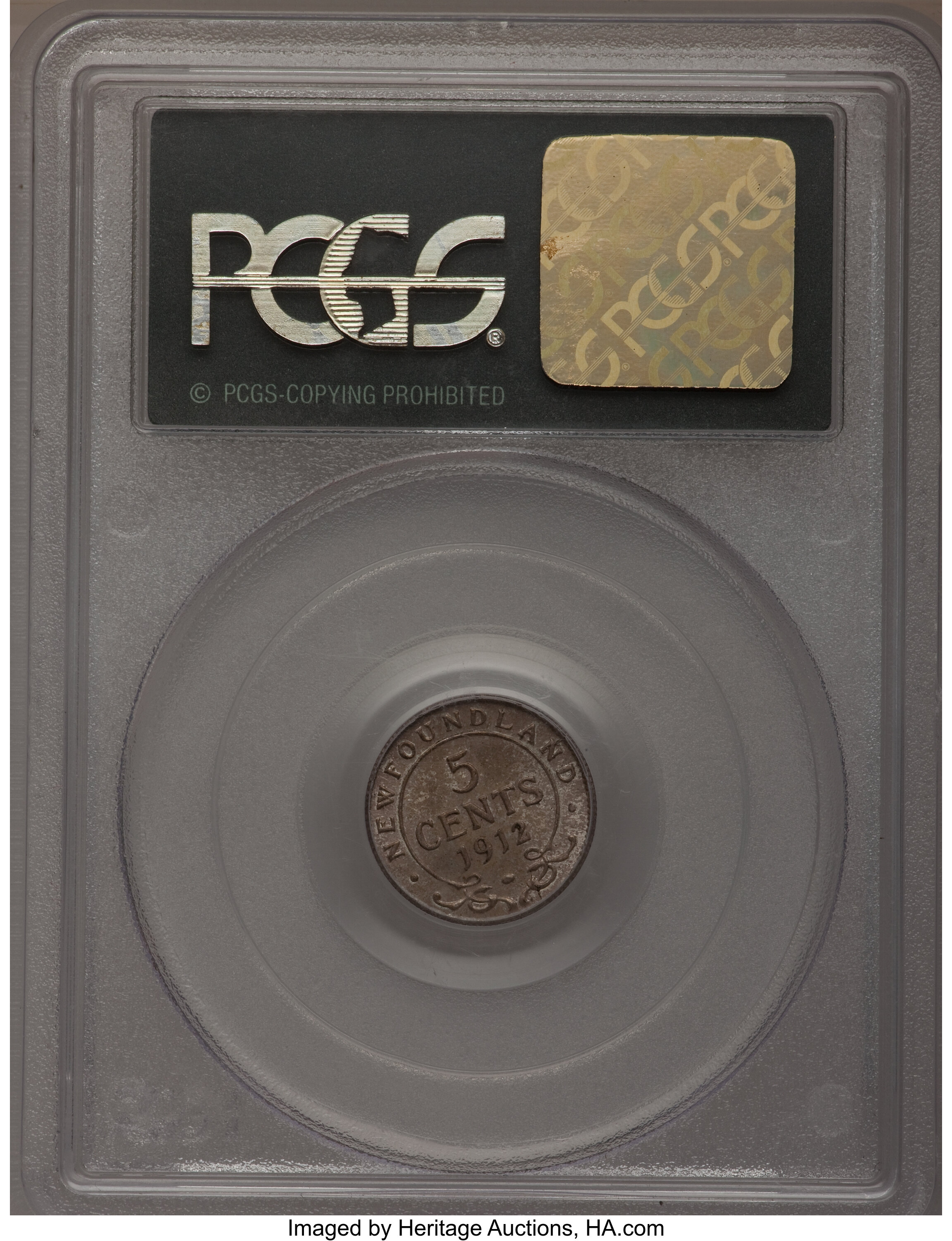 1912 5c Newfoundland VG10 thumbnail 10