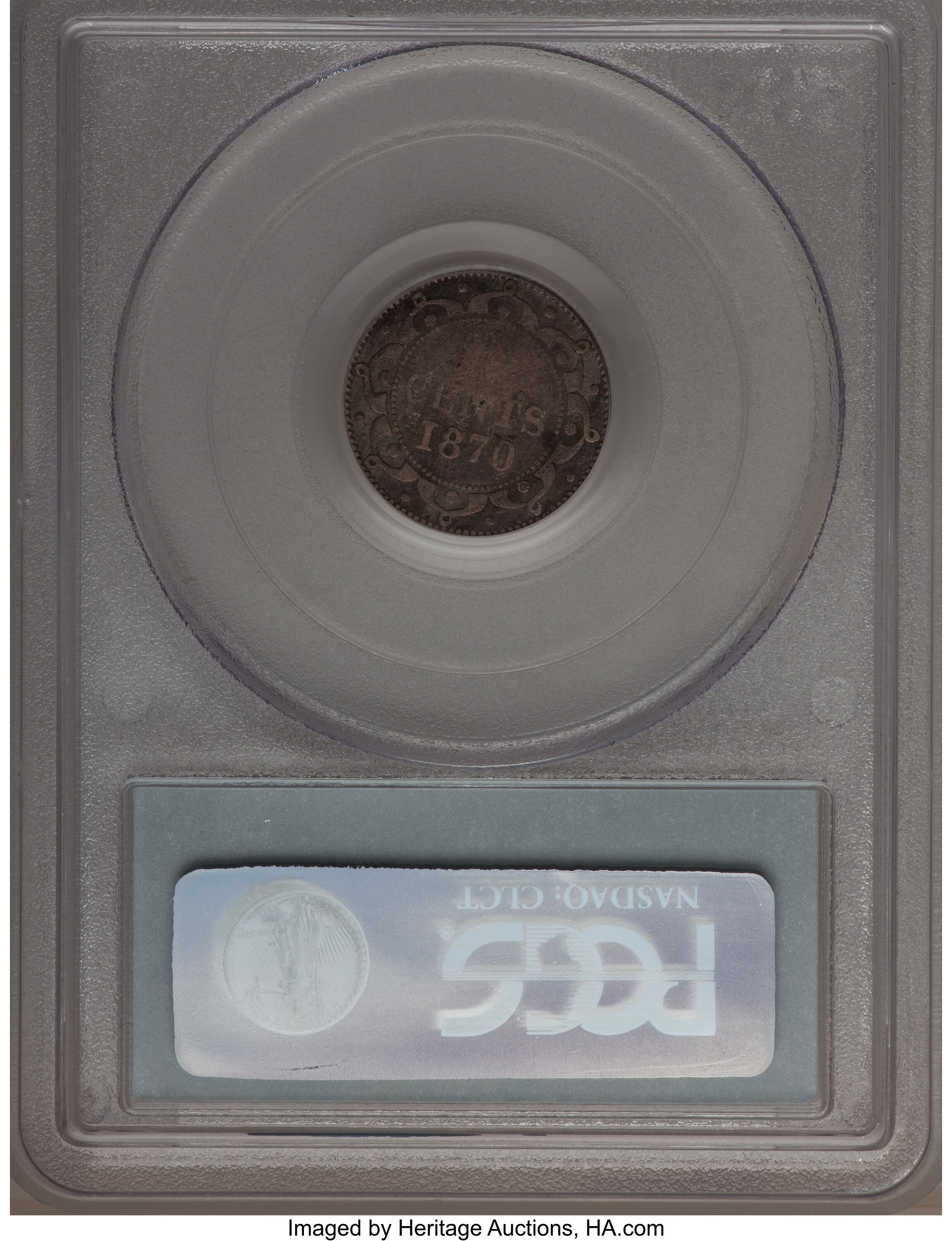 1870 10c Newfoundland, Reeded Edge AU58 thumbnail 21