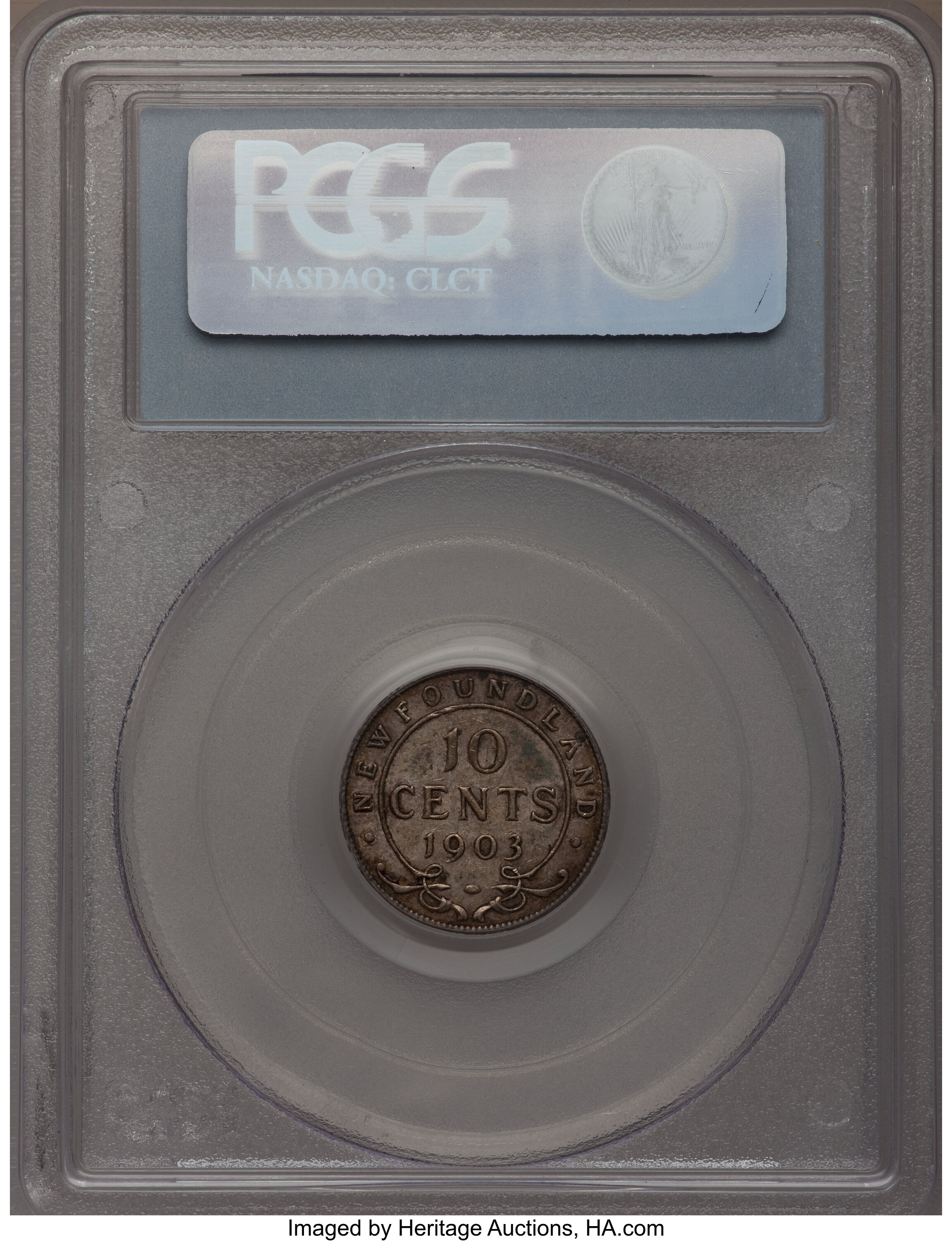 Edward VII 10c Newfoundland, 1903-1904 [Type] VF20 thumbnail 4