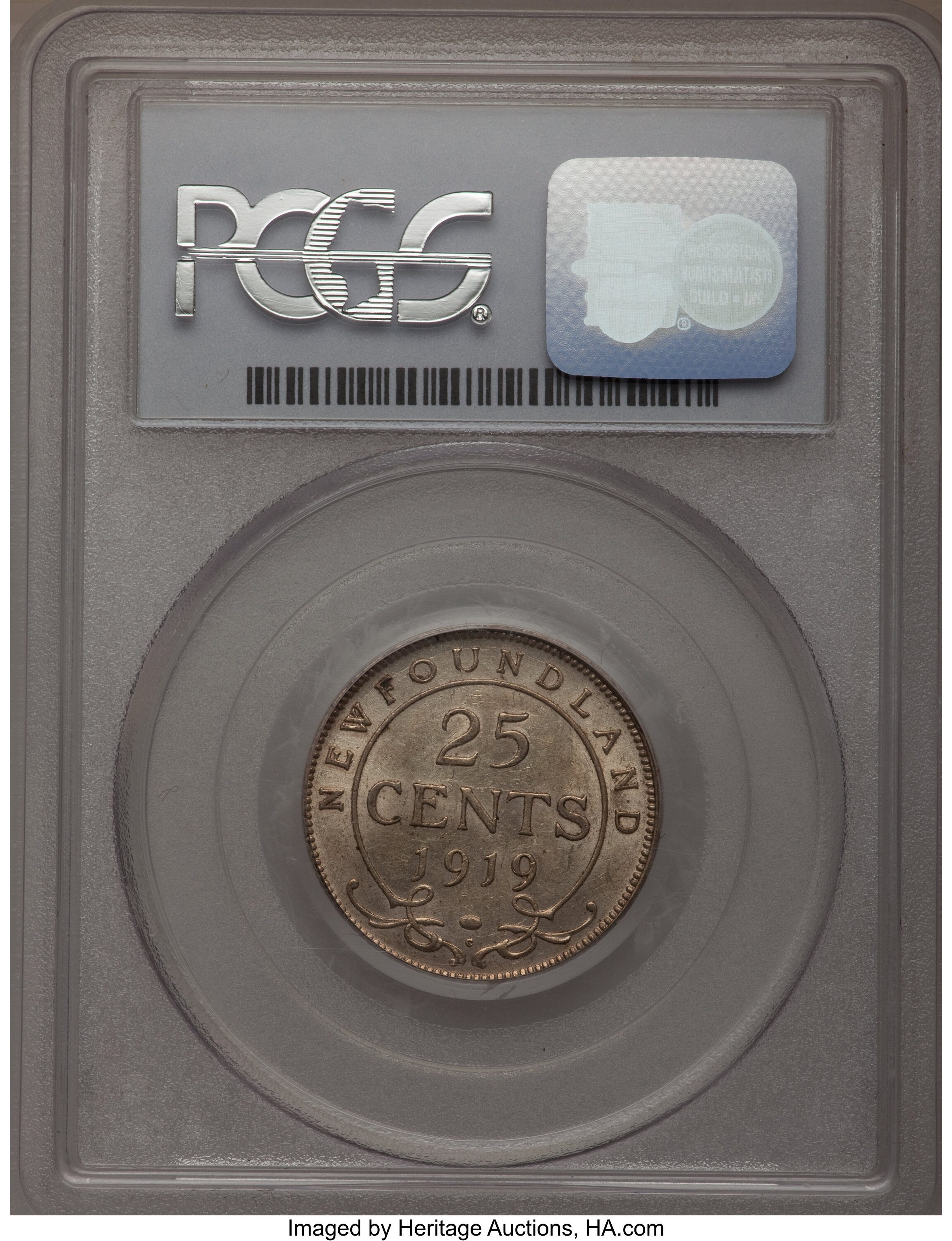 George V 25c Newfoundland, 1917-1919 [Type] VG10 thumbnail 8
