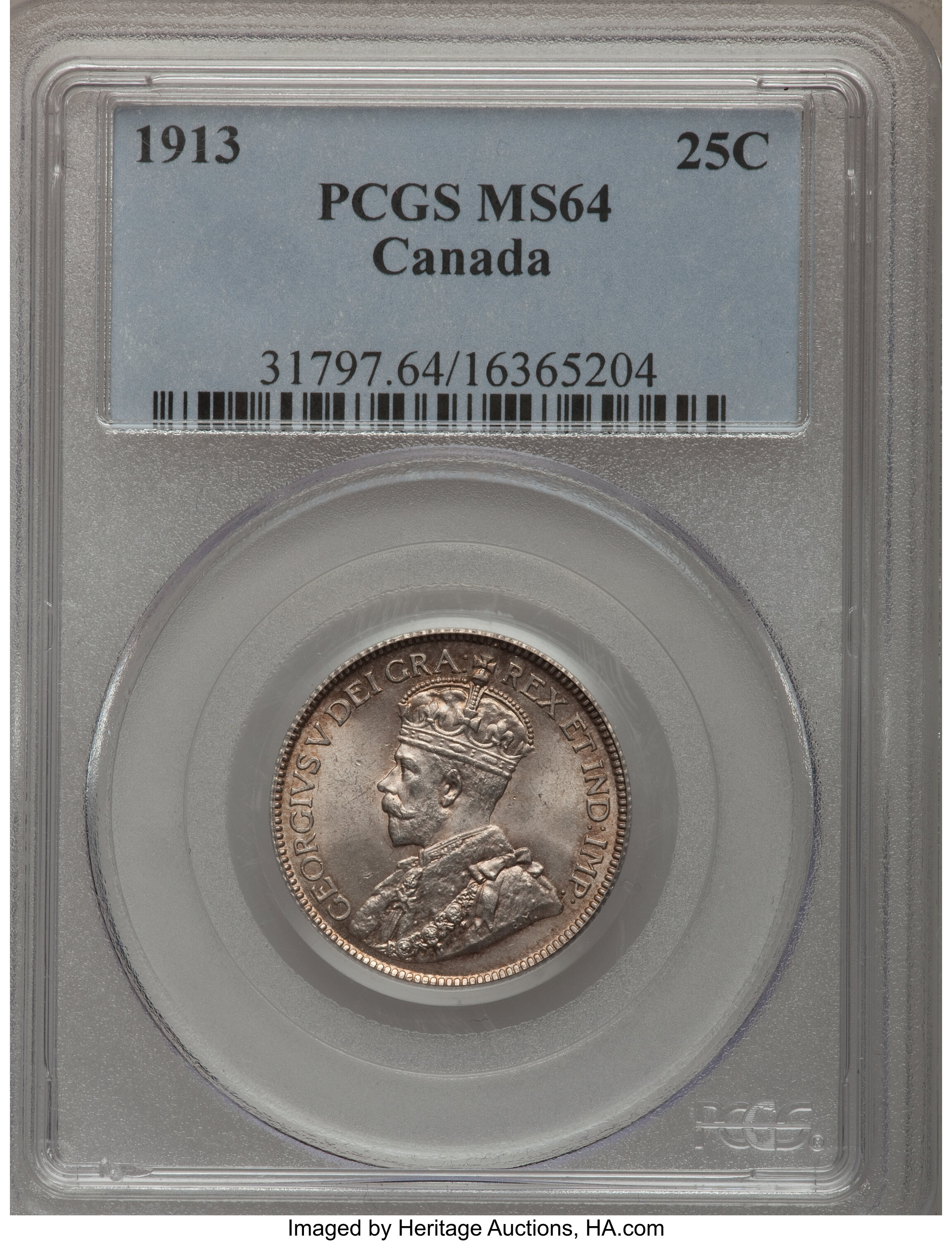 1913 25c MS64 thumbnail 22