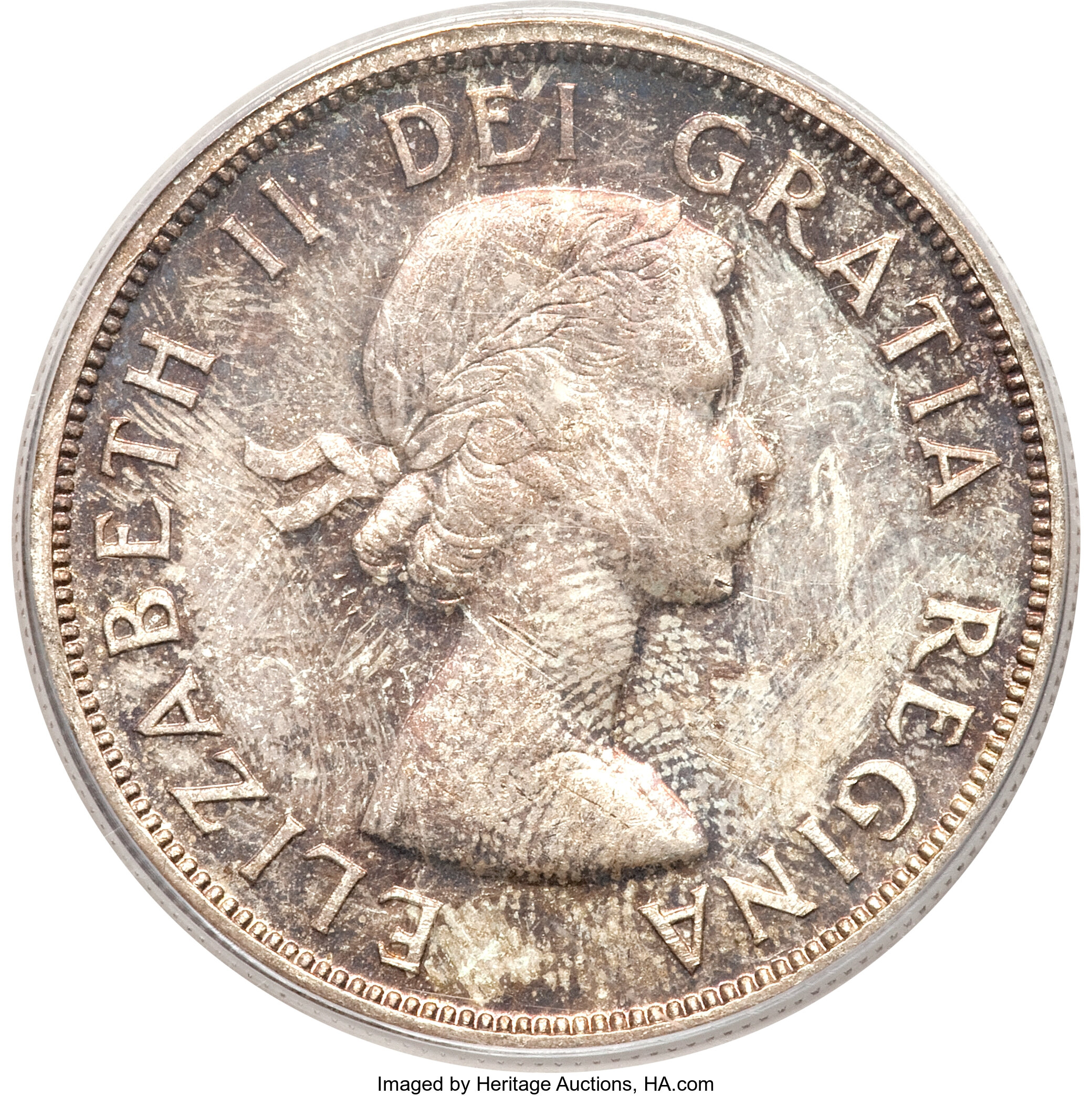 Canada: Elizabeth II Dollar 1963,...