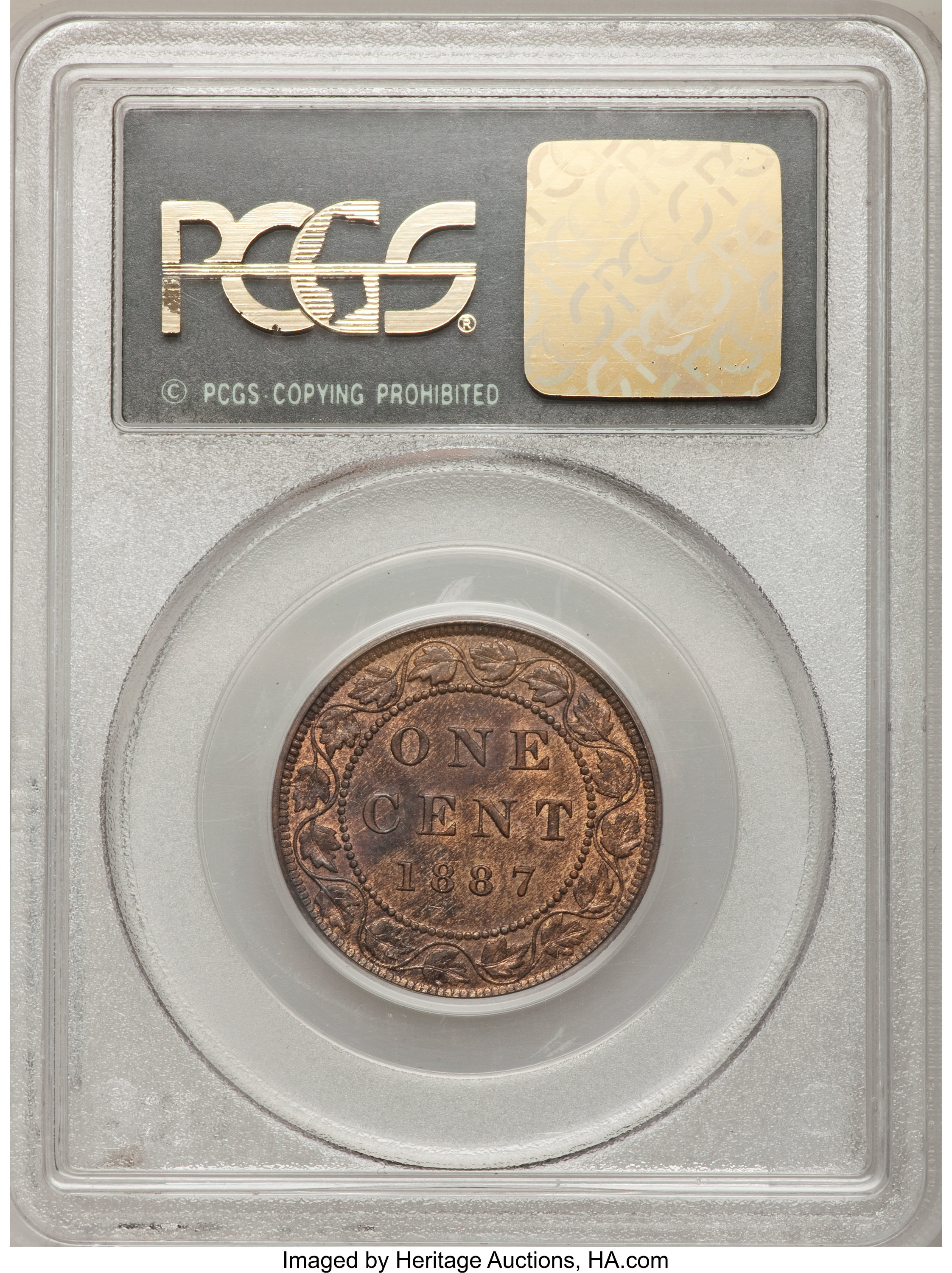 1887 1c MS RB MS64 RB thumbnail 9