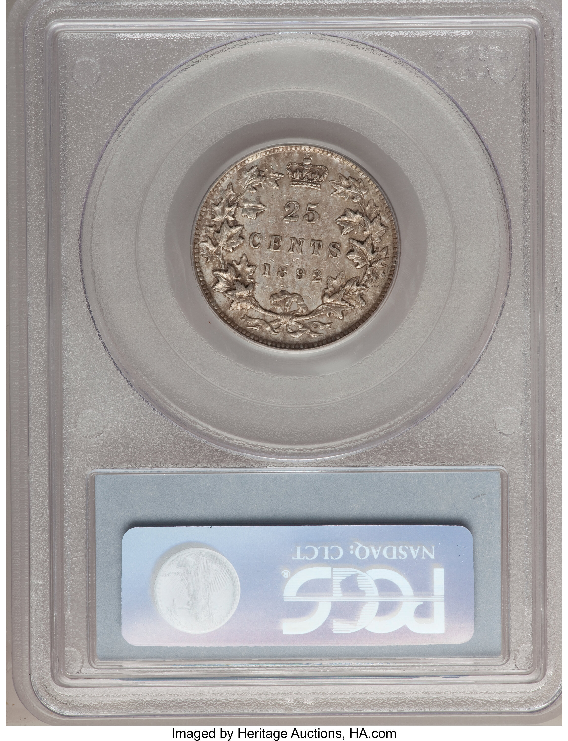 1892 25c AU53 thumbnail 8