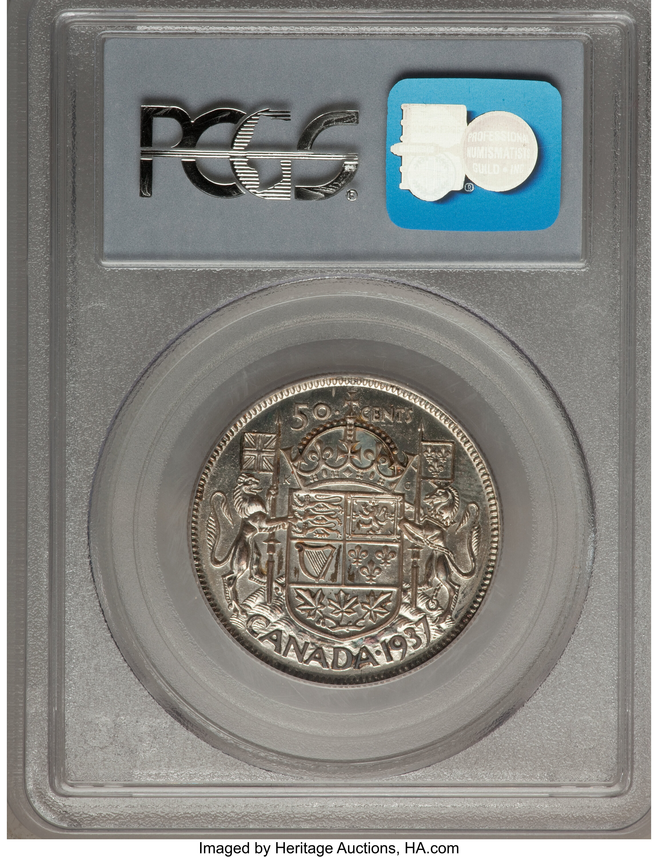 1937 50c Mirror MS61 thumbnail 14