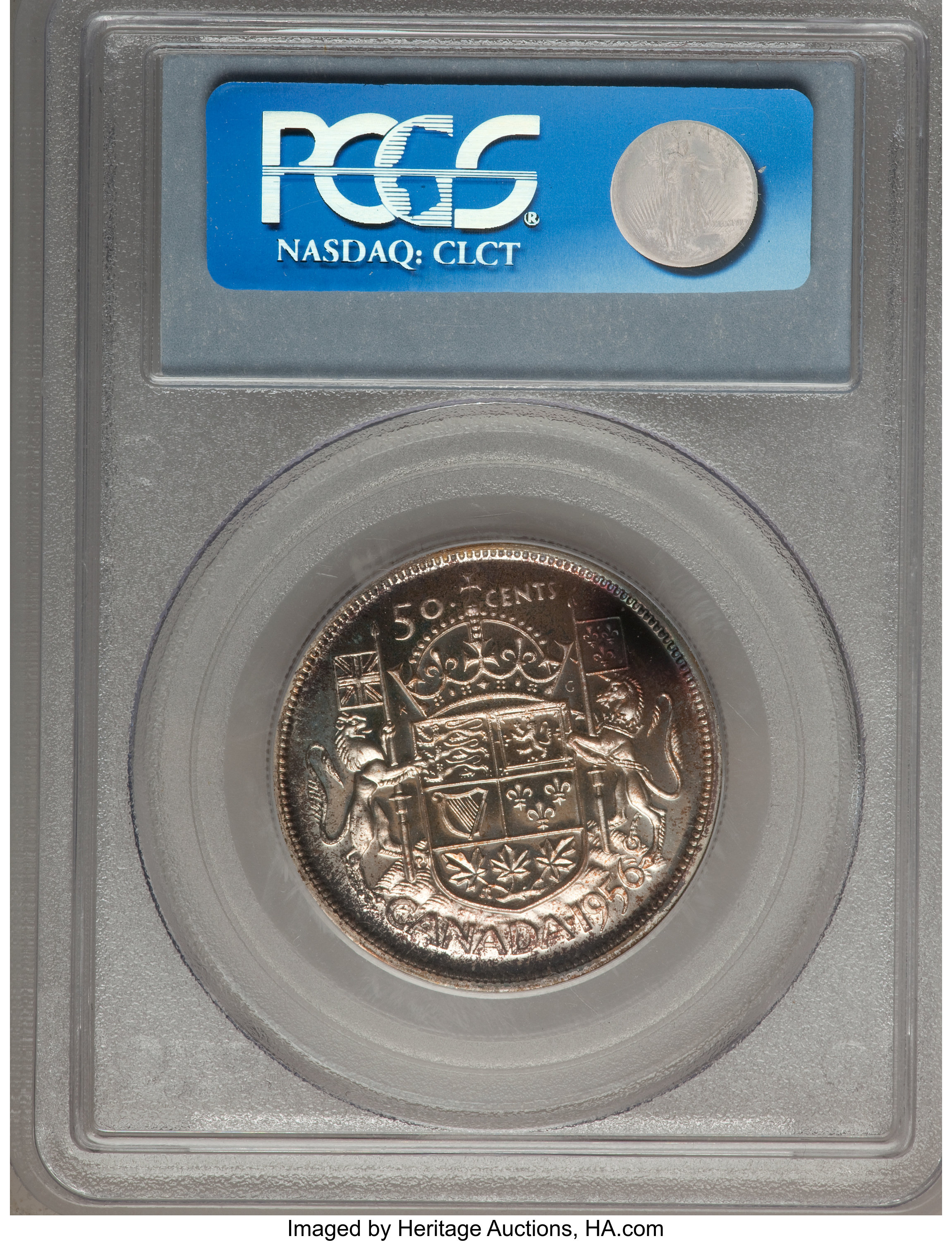 1956 50c PL MS68 thumbnail 2
