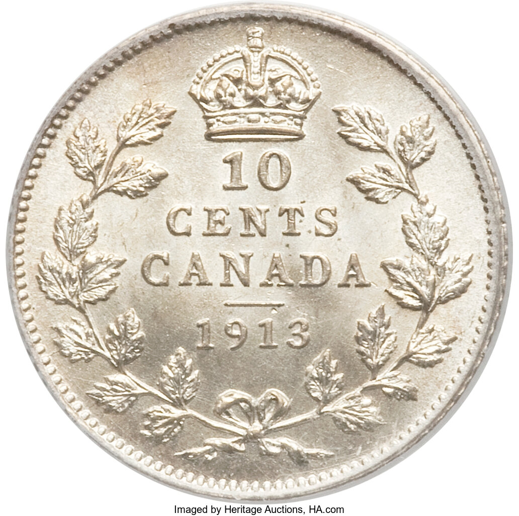 1913 10c Small Leaves VF30 thumbnail 18