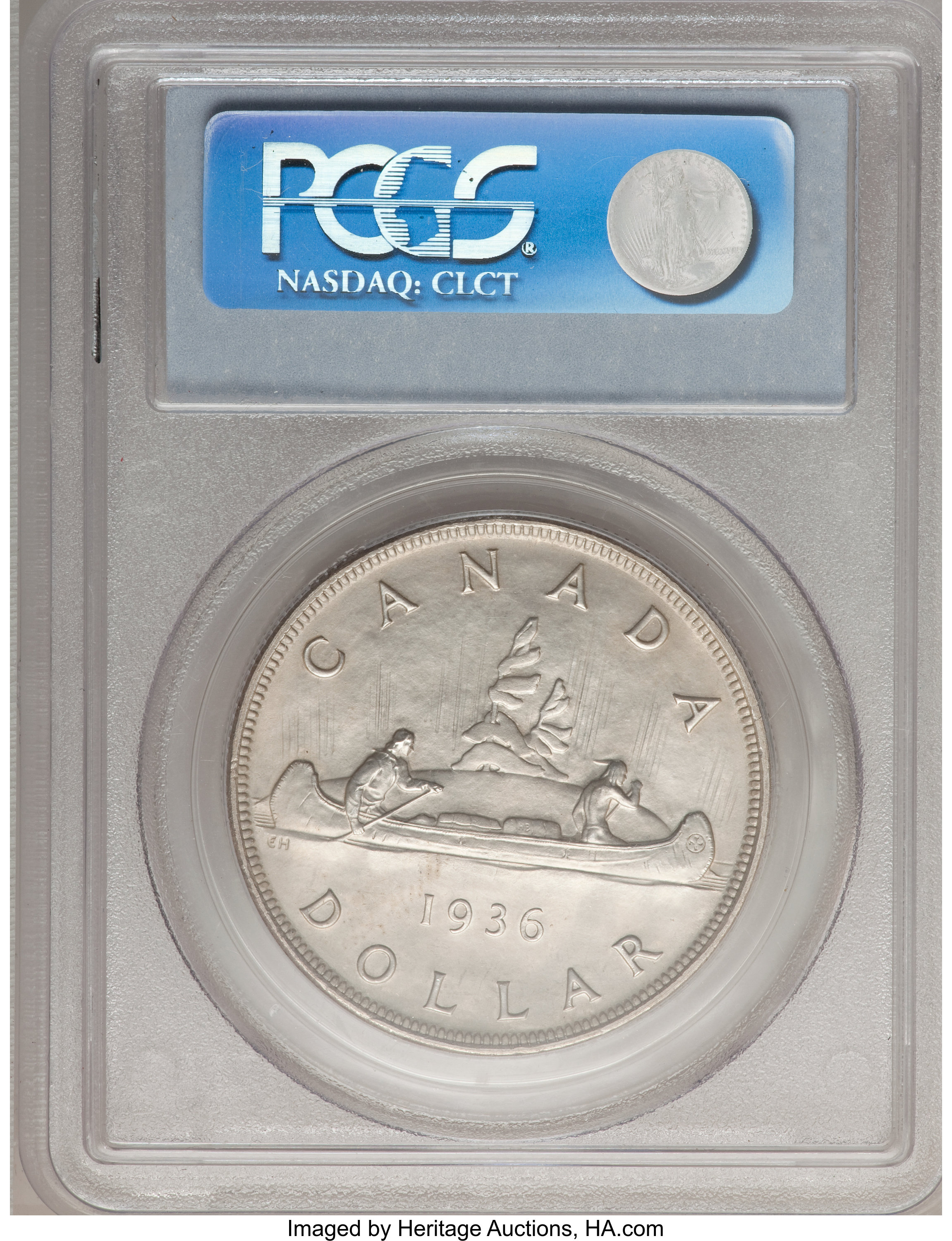 1936 S$1 MS64 thumbnail 3
