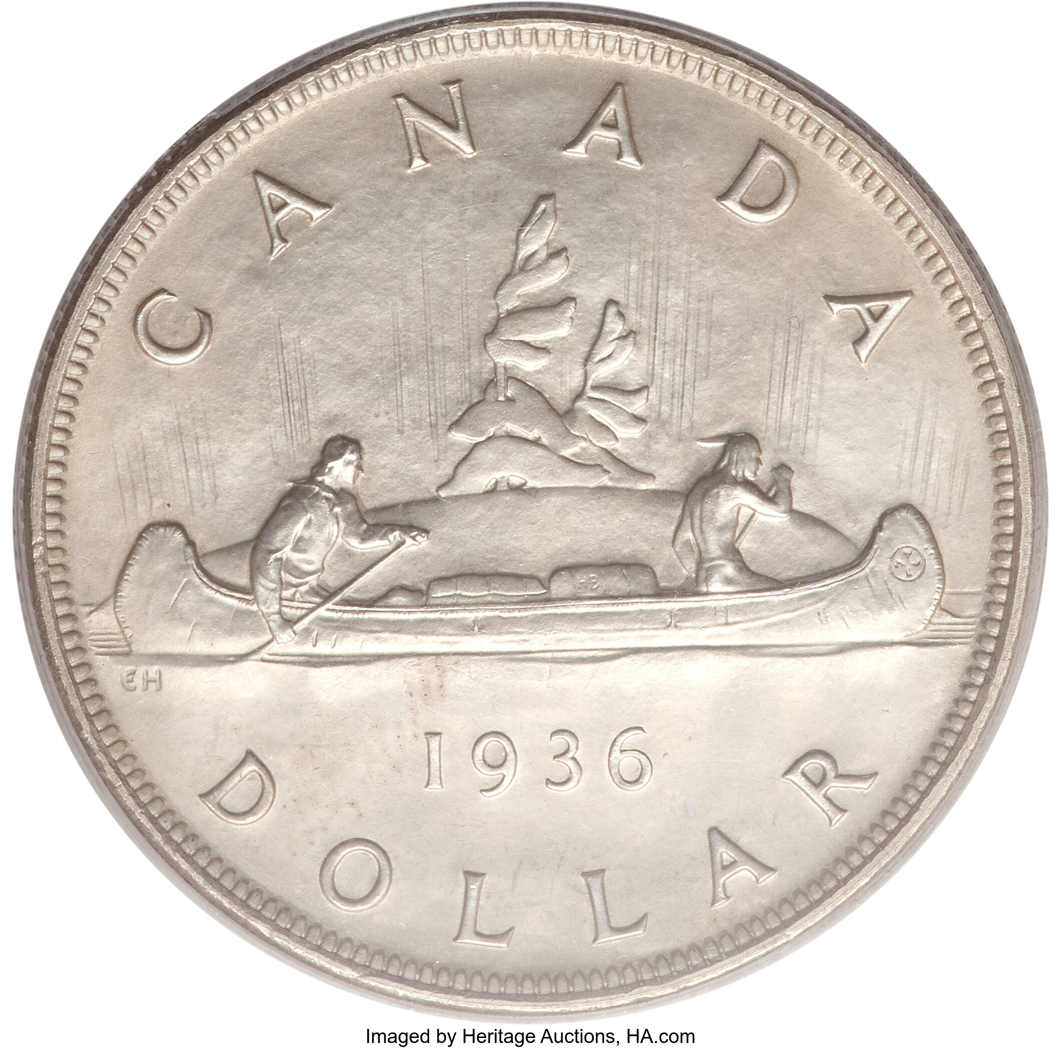 1936 S$1 MS64 thumbnail 4