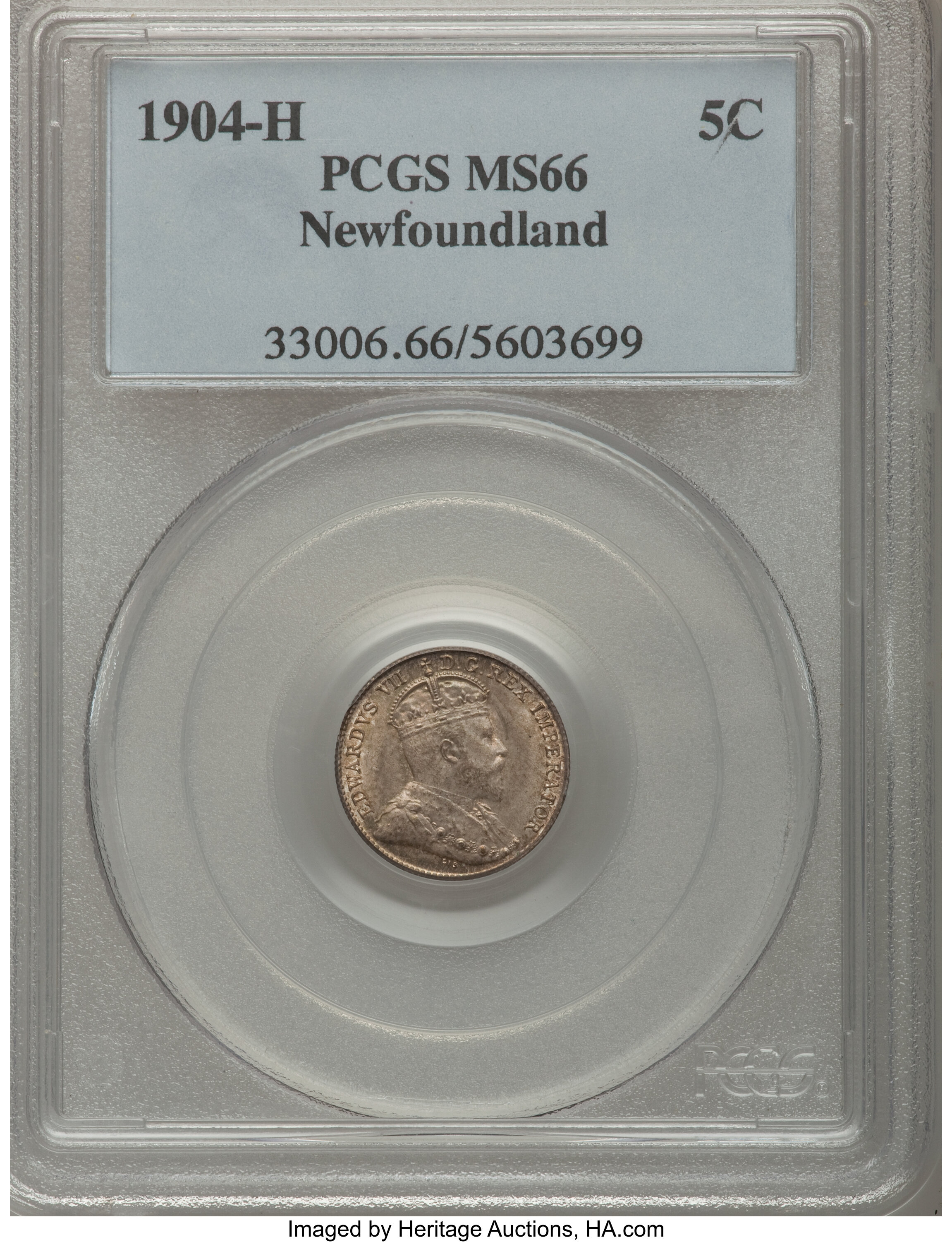 1904-H  5c Newfoundland MS63 thumbnail 24