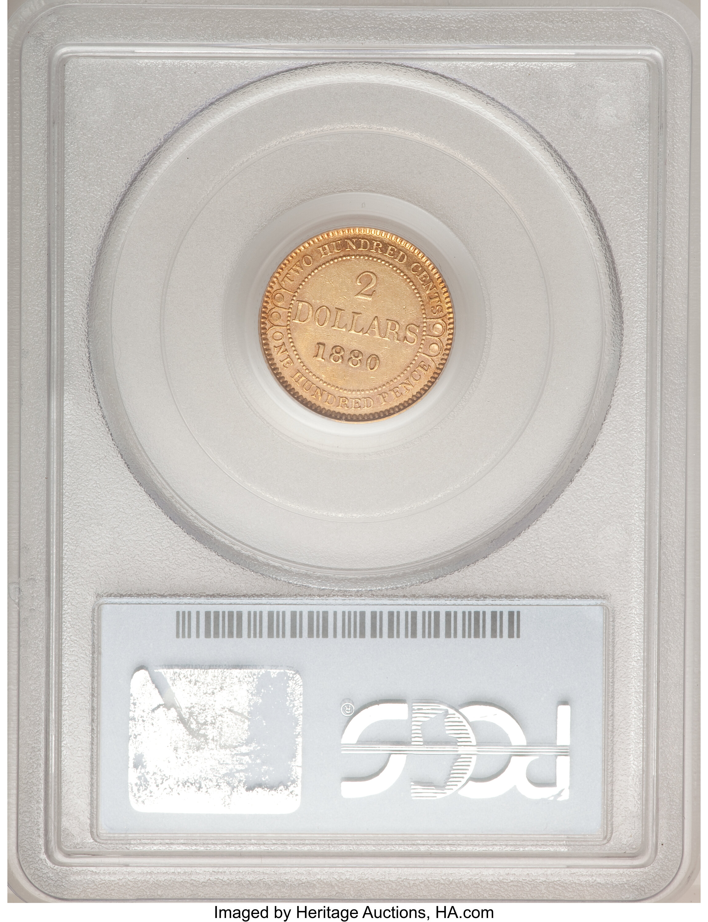 1880 $2 Newfoundland AU50 thumbnail 3