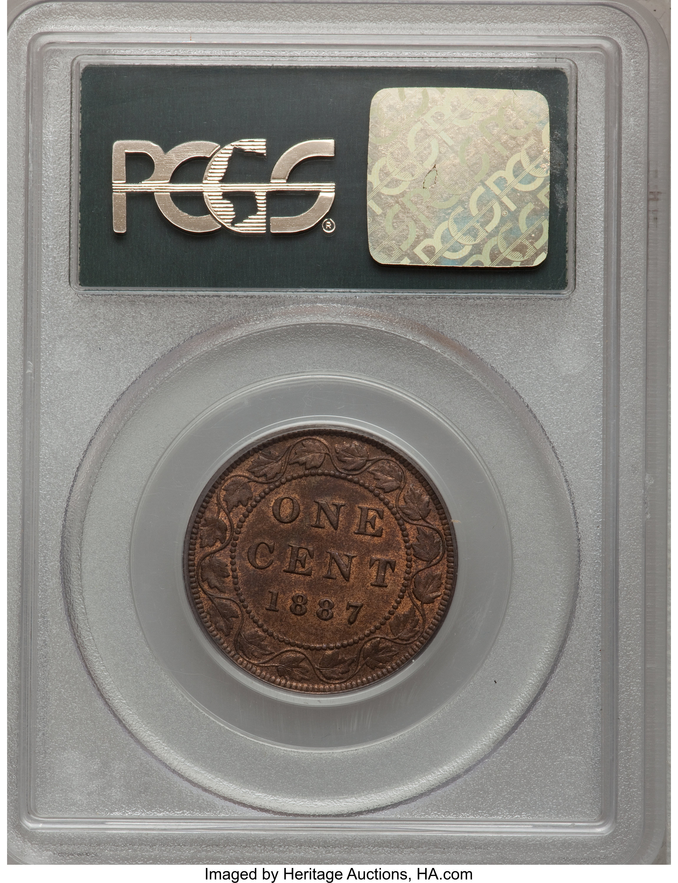 1887 1c MS RB MS64 RB thumbnail 7
