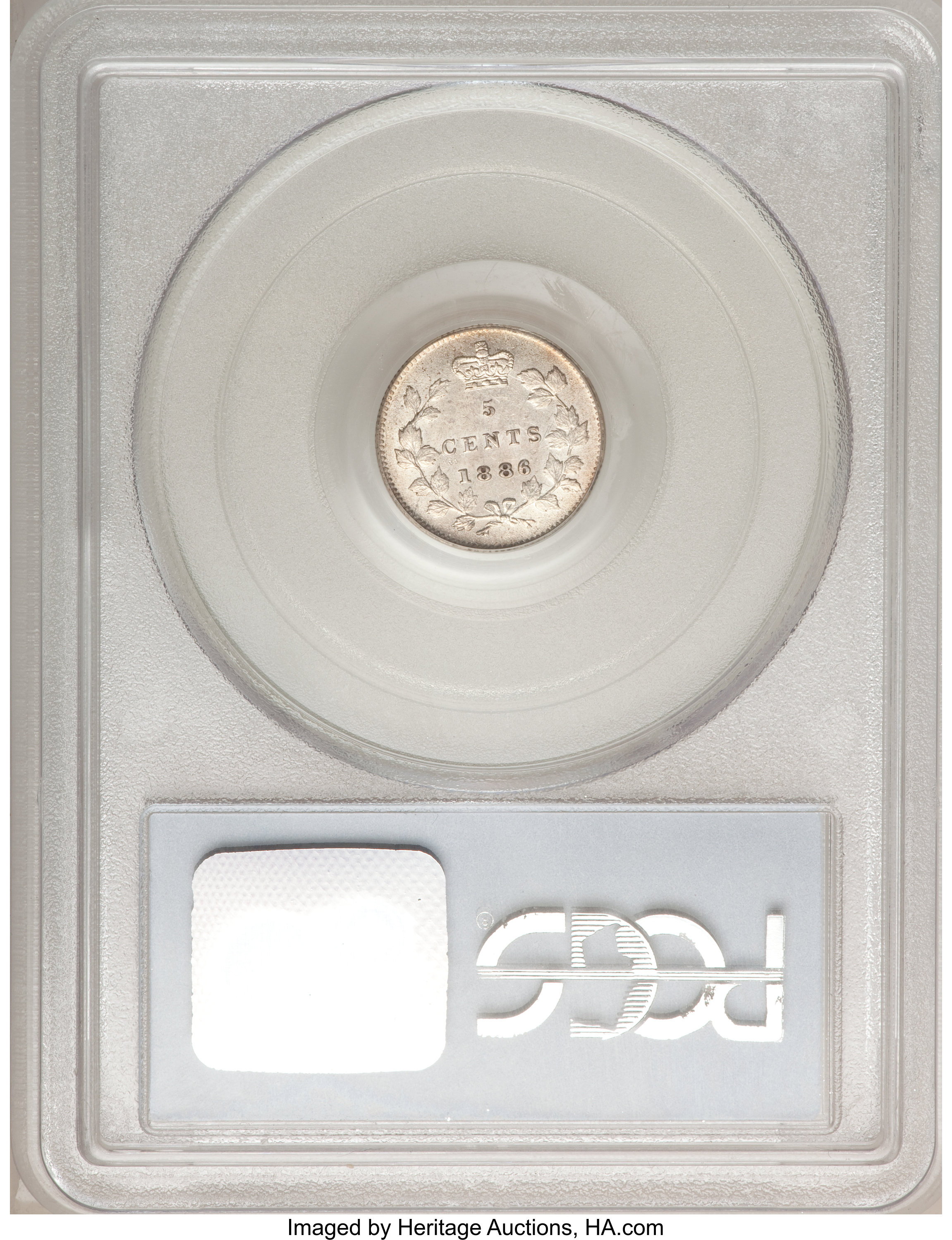 1886 5c Small 6 AU50 thumbnail 10