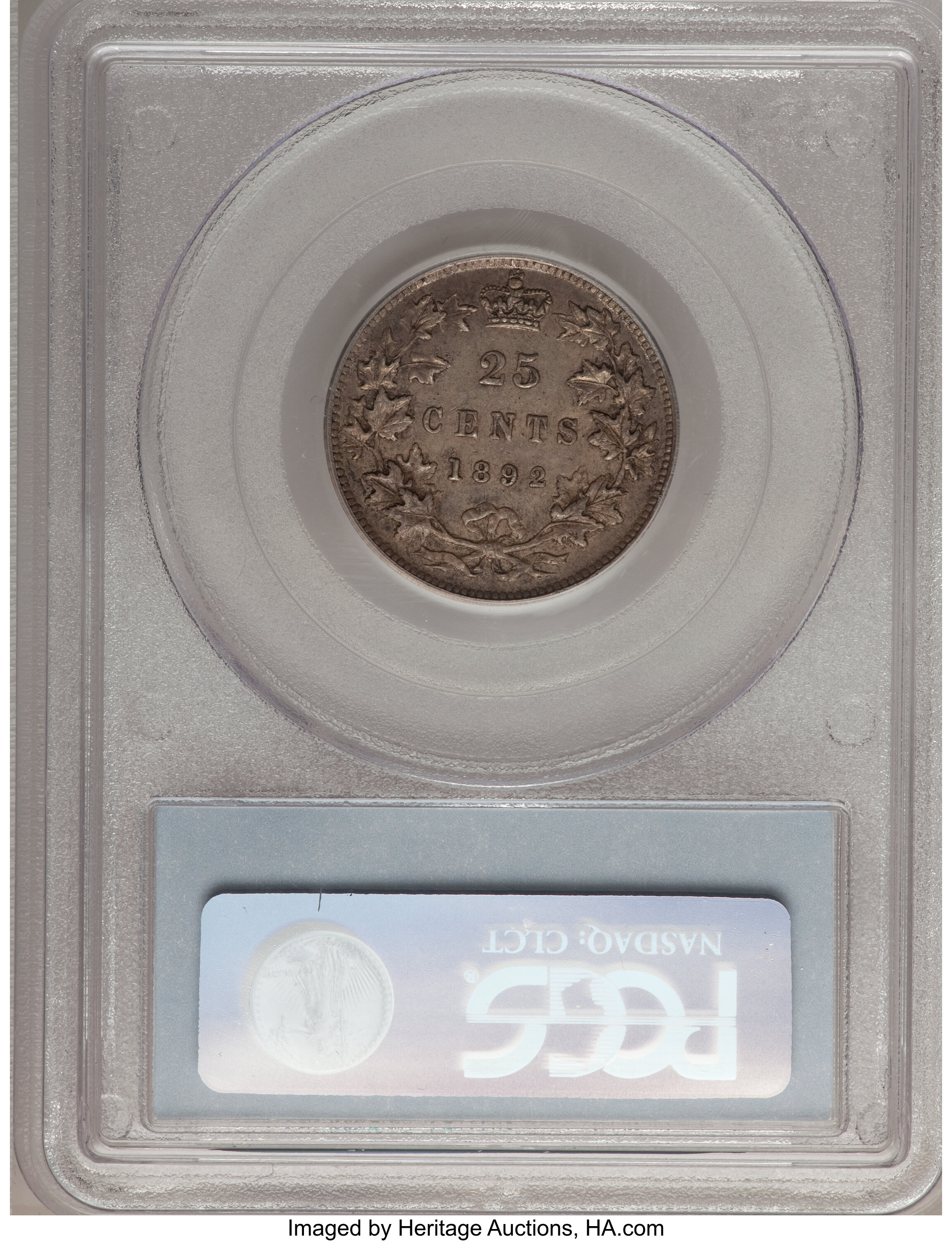 1892 25c AU53 thumbnail 6