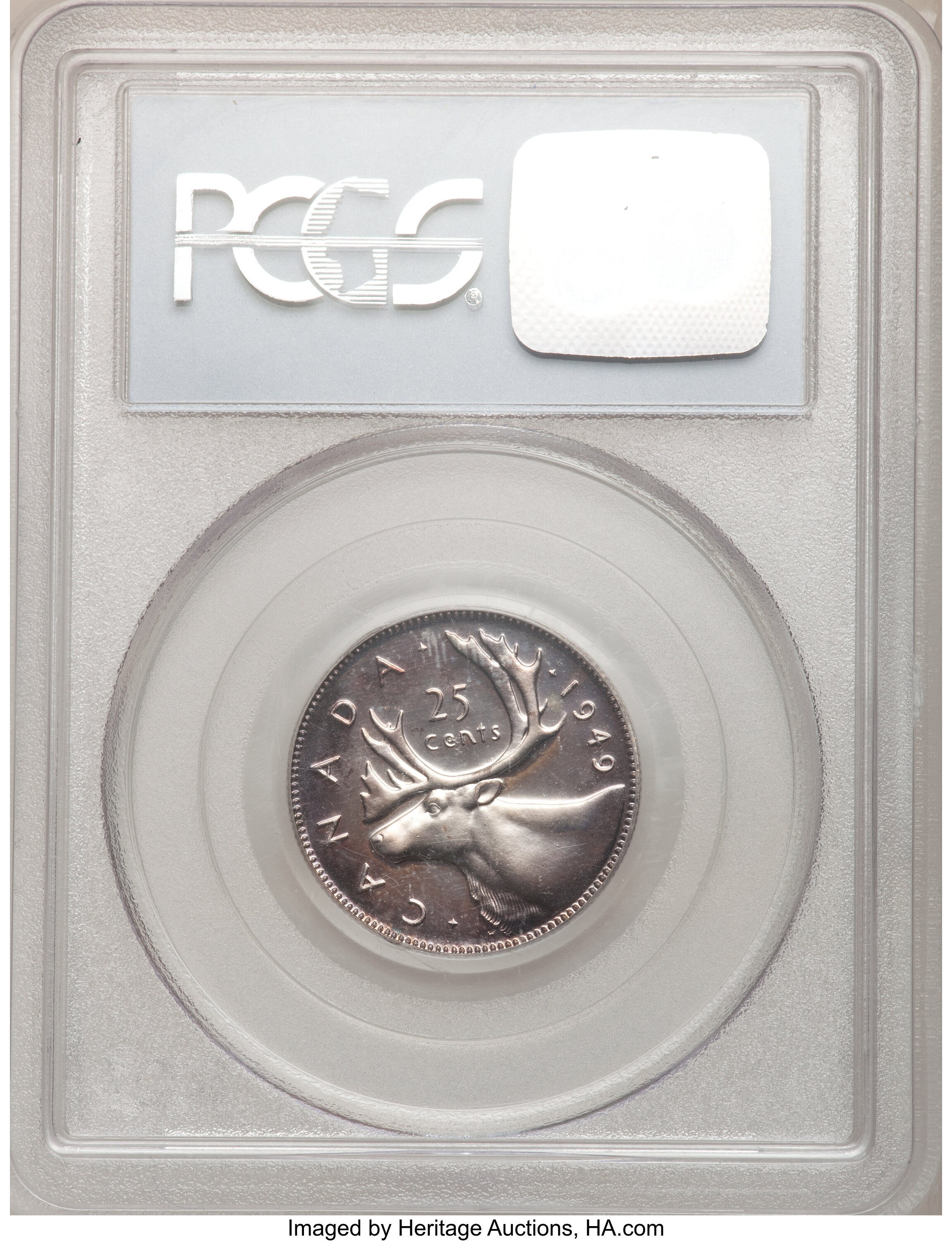 1949 25c MS60 thumbnail 2