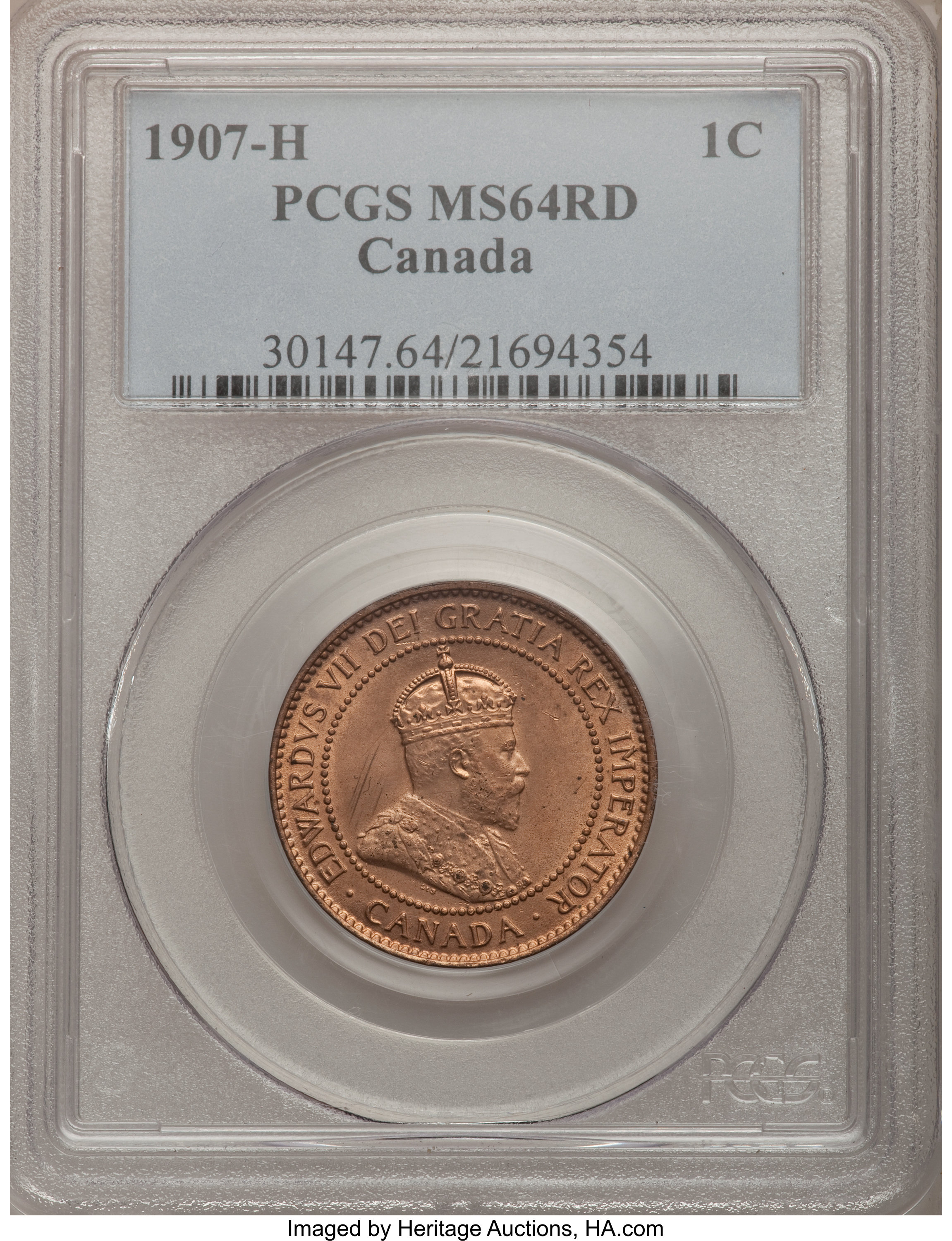 1907-H 1c MS RD MS65 RD thumbnail 3