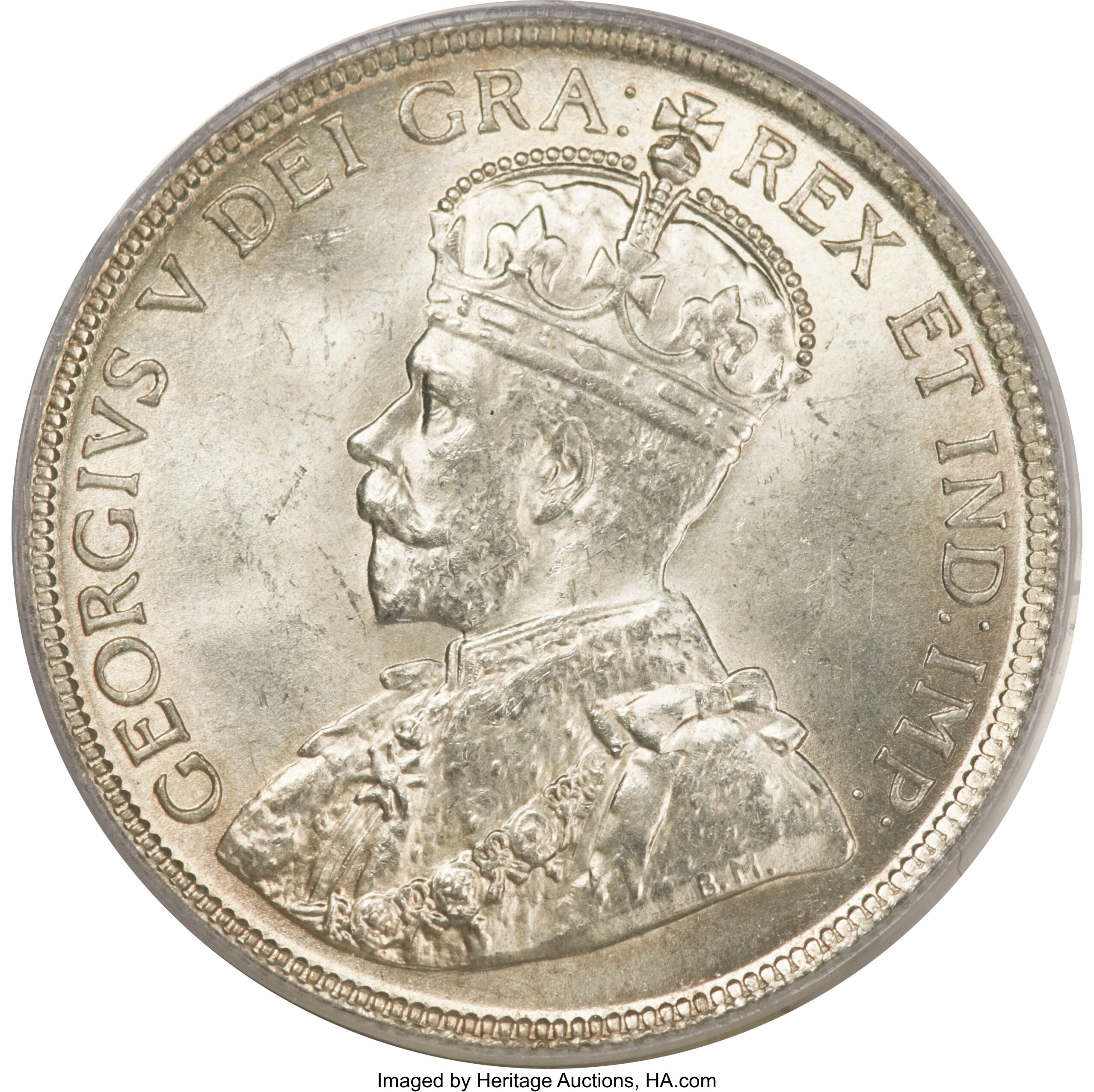 Canada: George V 50 Cents 1917,...