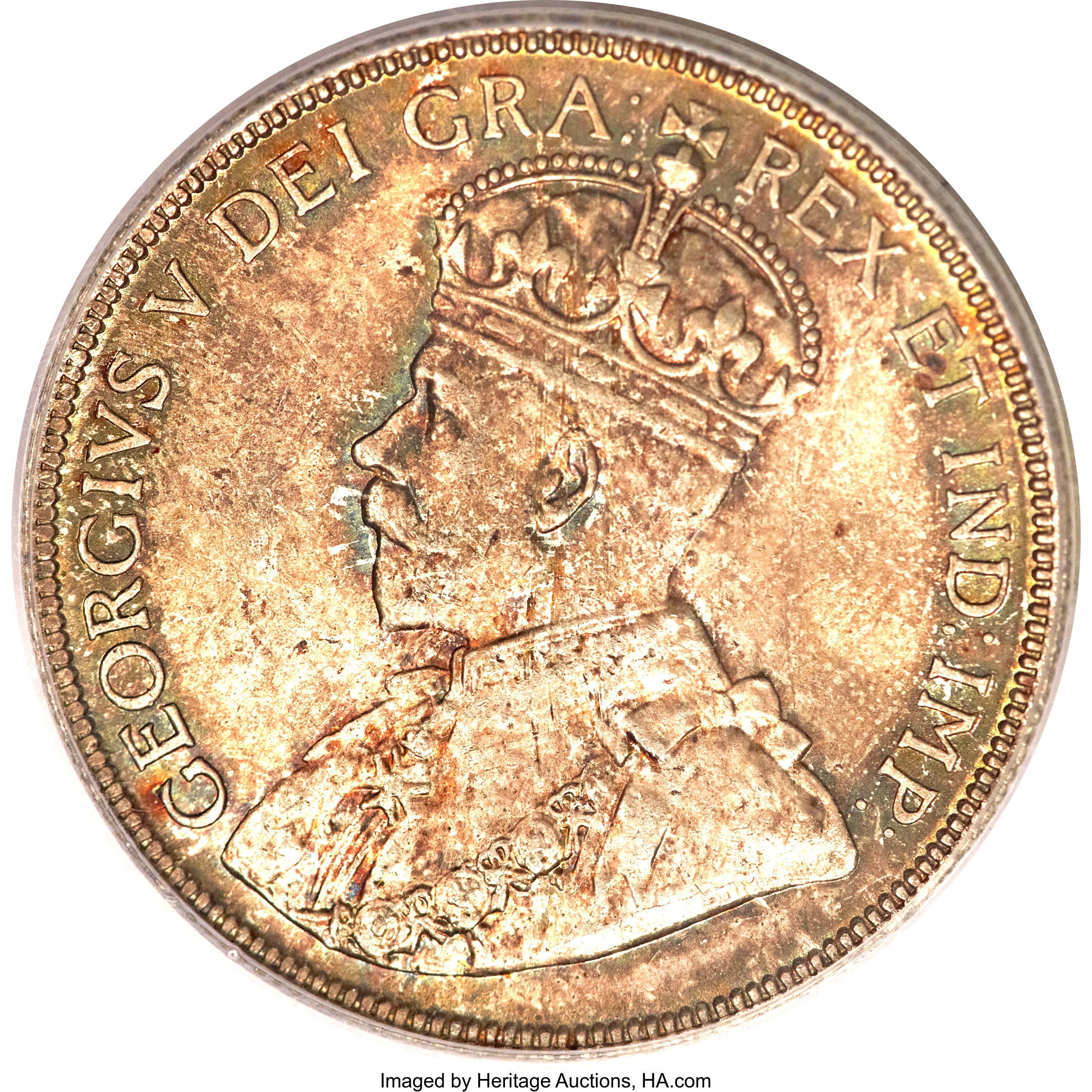 Canada: George V 50 Cents 1929,...