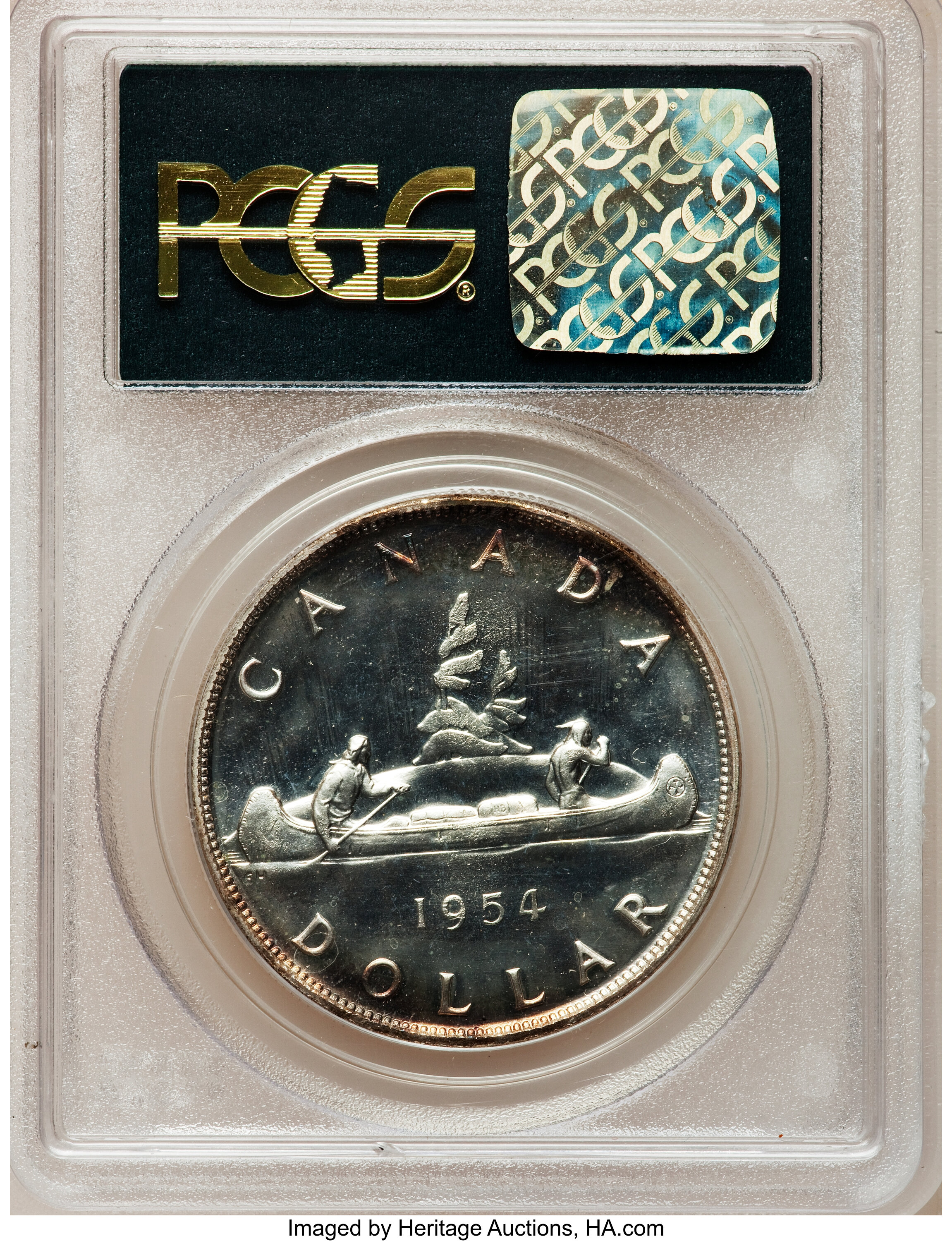 1954 S$1  PL MS68 thumbnail 11