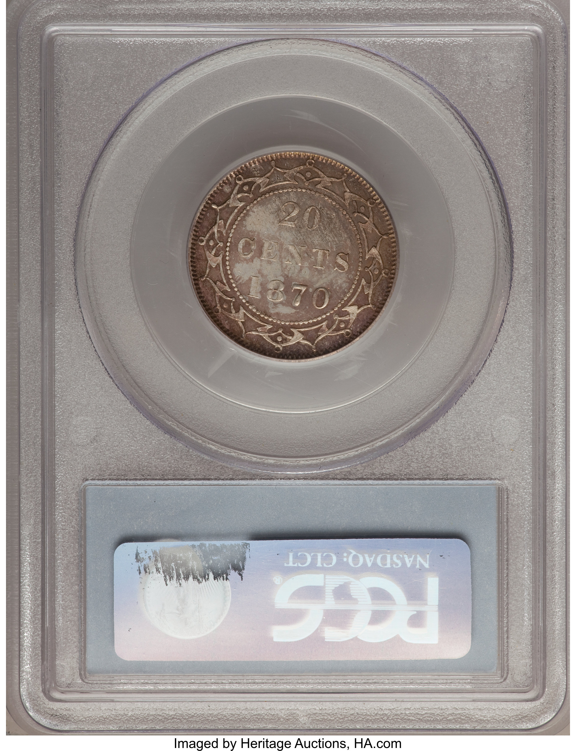 Victoria  20c Newfoundland, 1865-1900 [Type] MS63 thumbnail 7