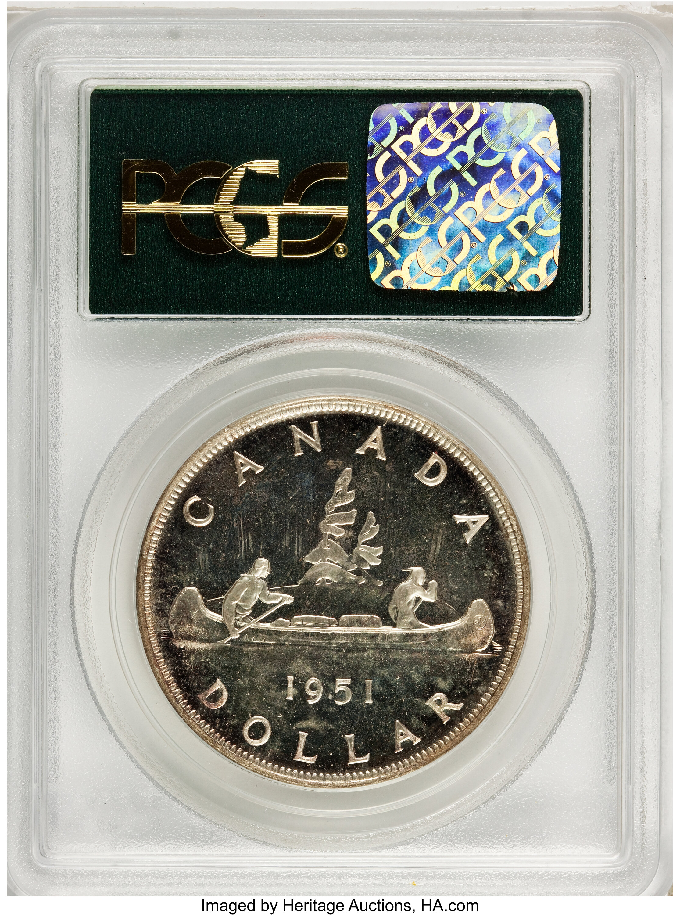 1951 S$1  Arnprior PL MS64 thumbnail 25