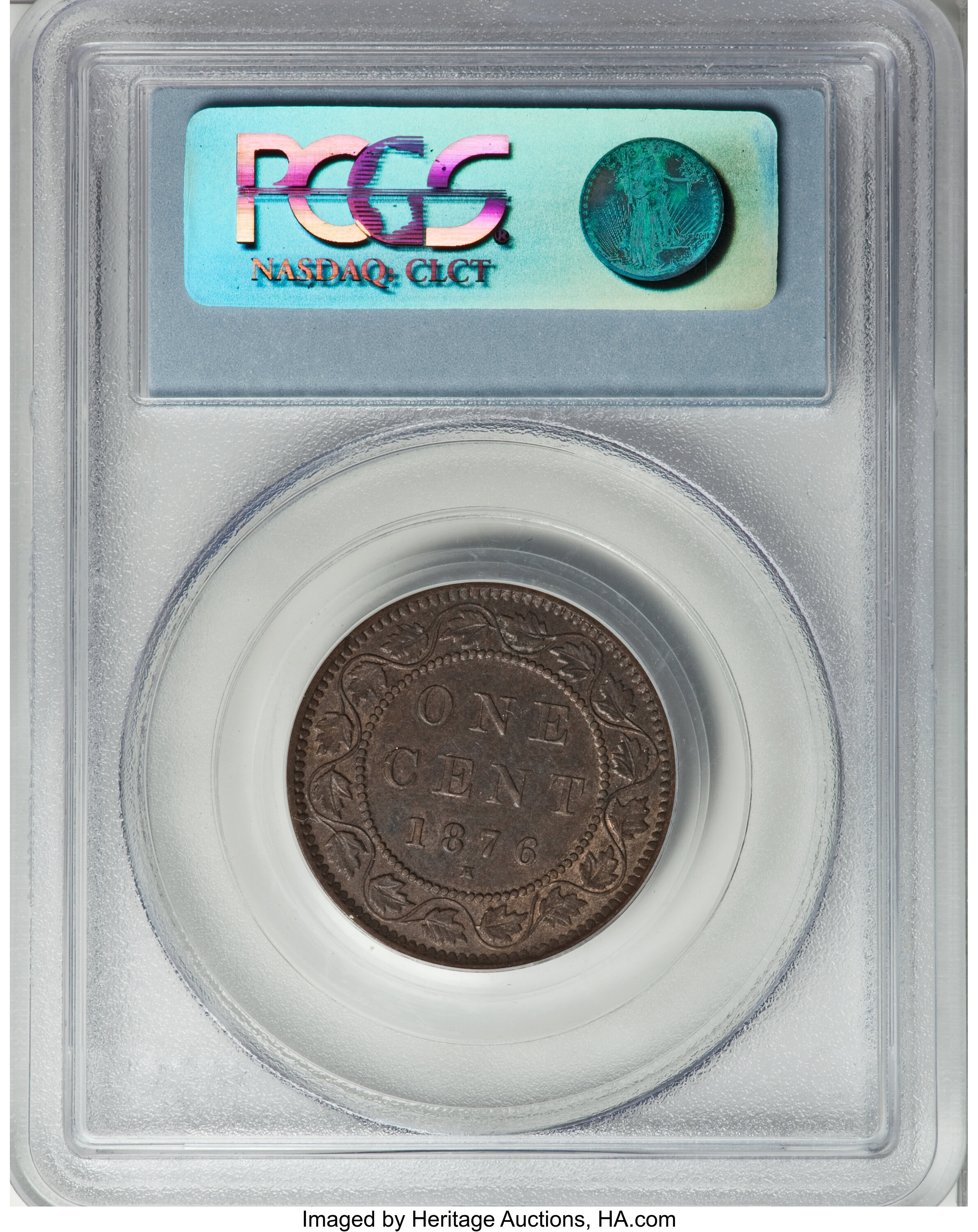 1876-H 1c MS BN VF20 BN thumbnail 2