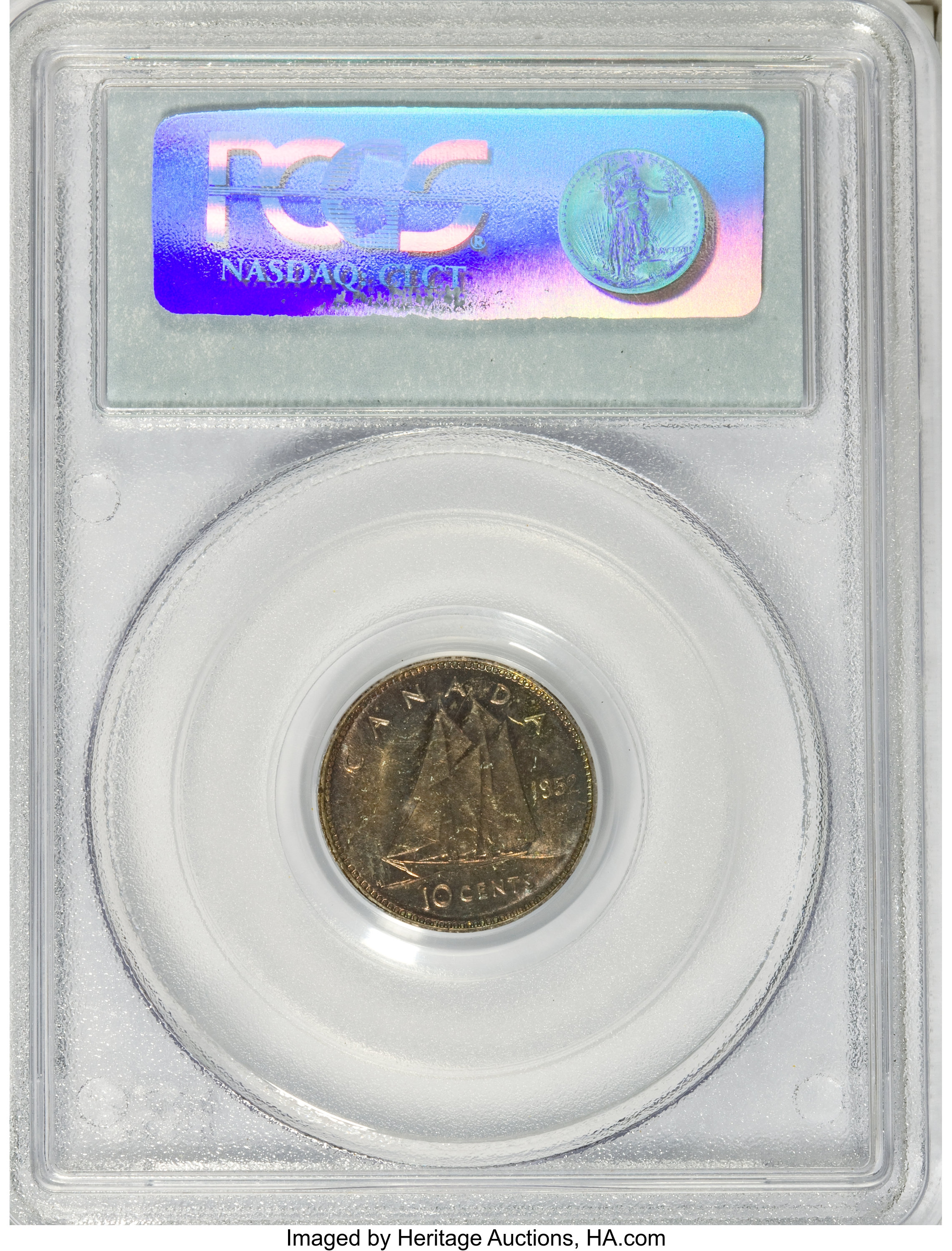 1952 10c Bluenose VF20 thumbnail 4