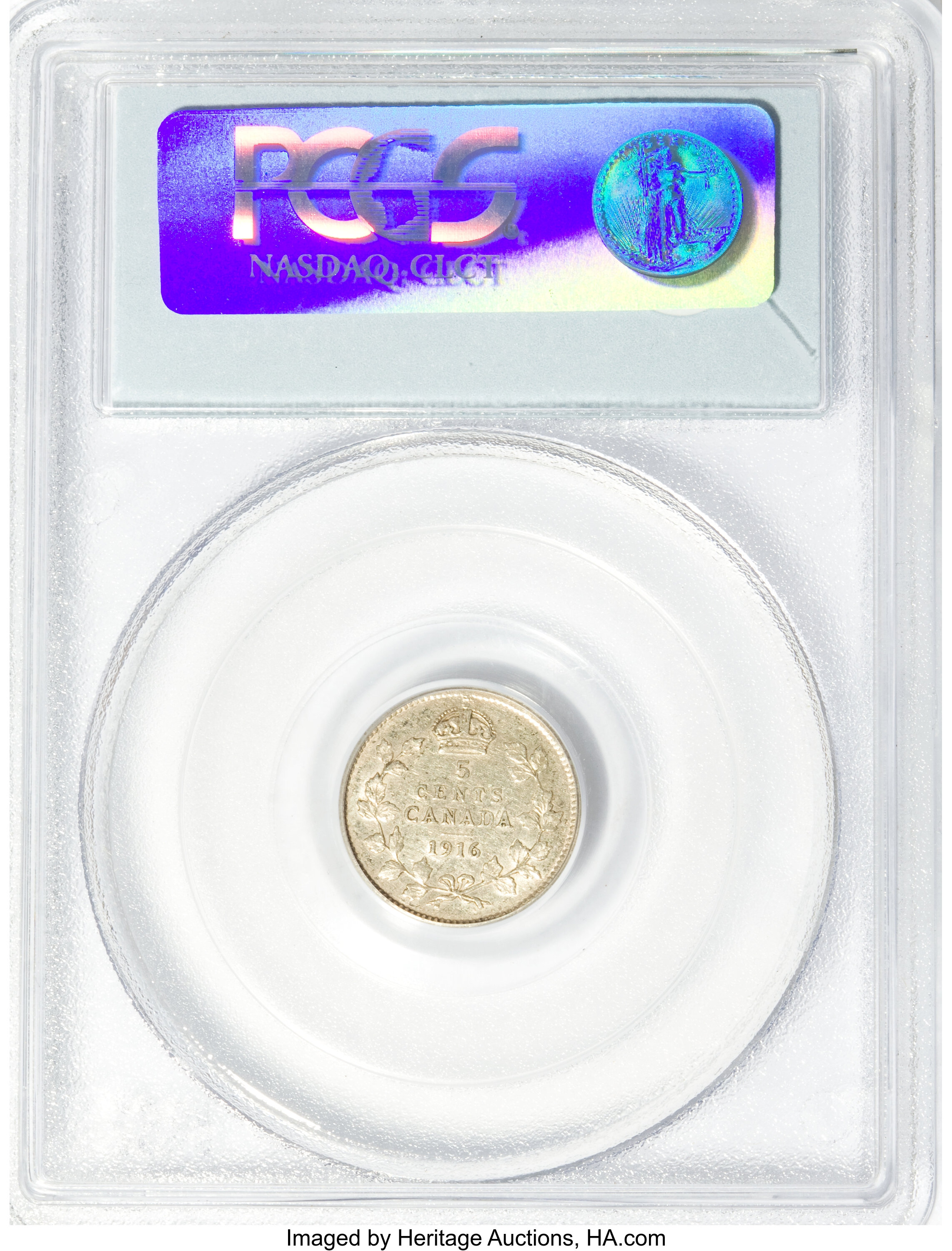 George V 5c Silver, 1911-1921 [Type] VF35 thumbnail 24