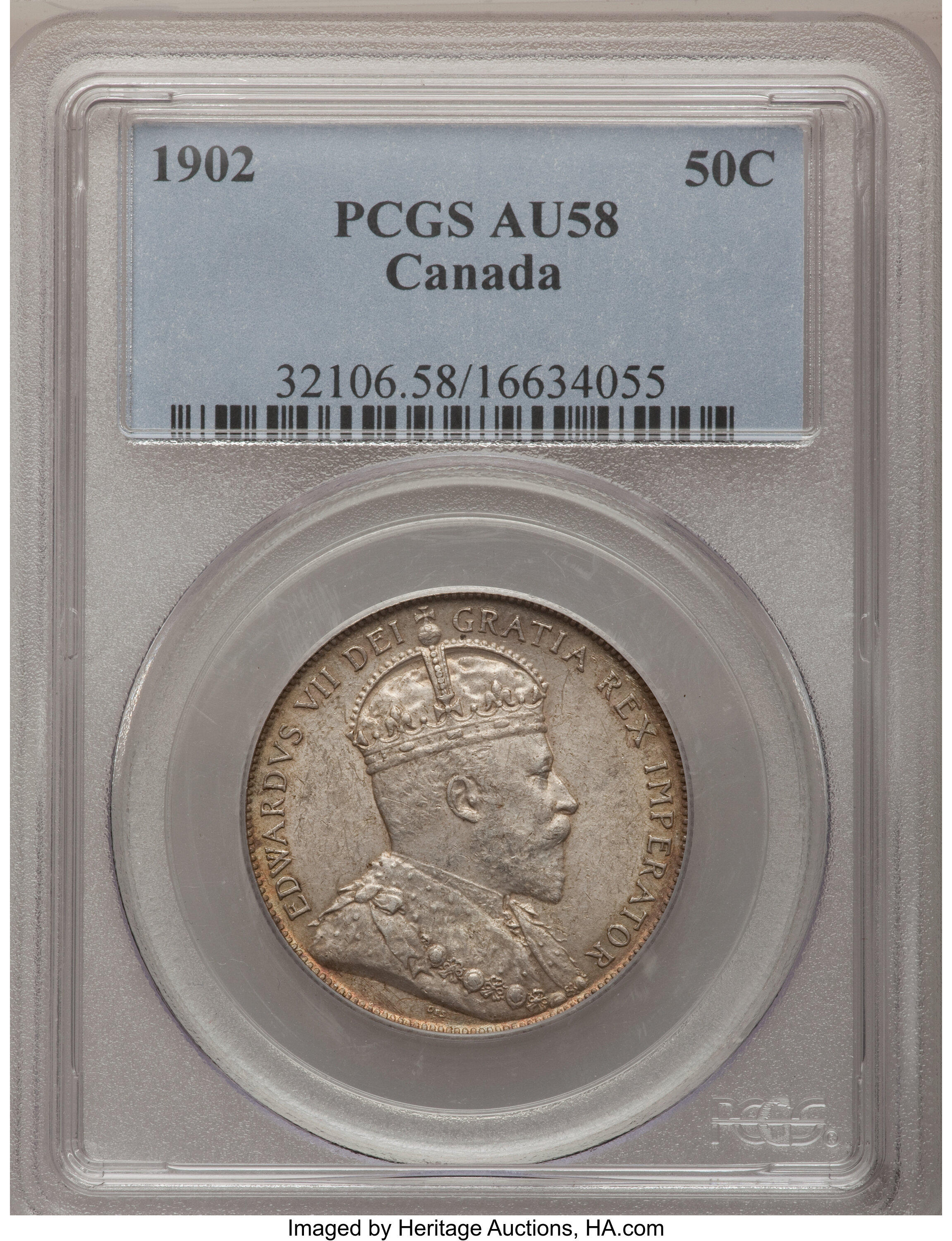 Canada: Edward VII 50 Cents 1902,...