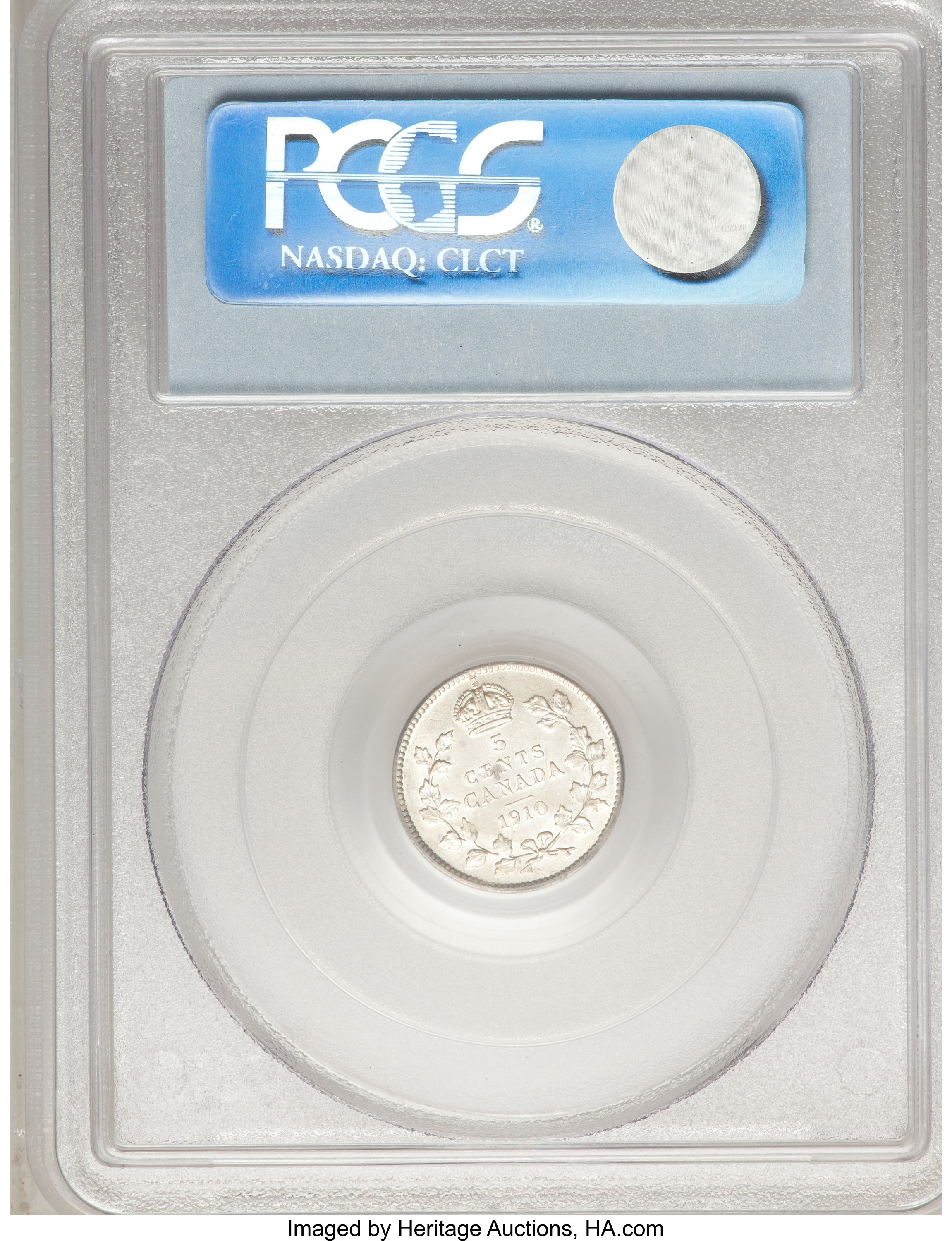 Edward VII 5c Silver, 1902-1910 [Type] G6 thumbnail 8