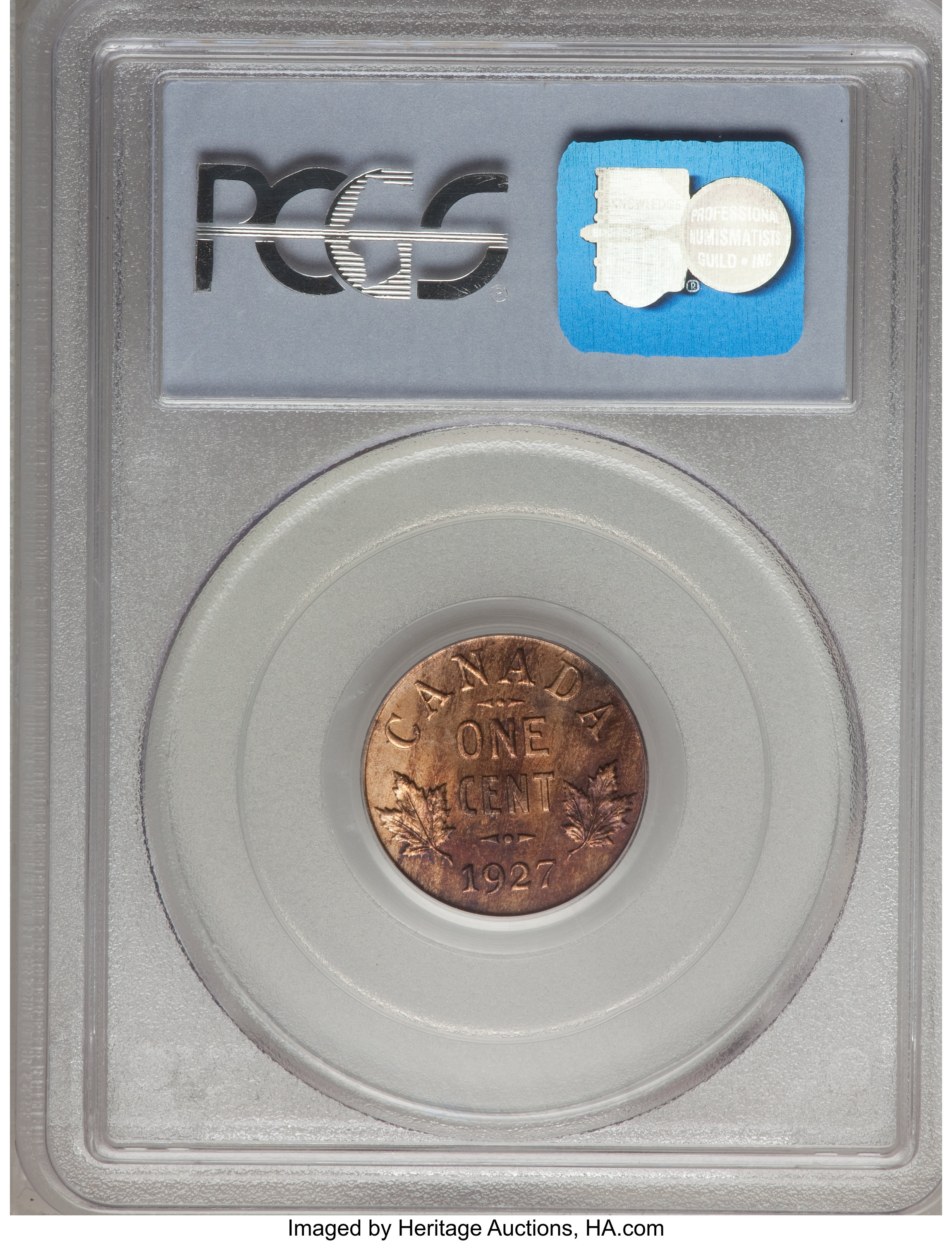 1927 1c MS RB MS62 RB thumbnail 2