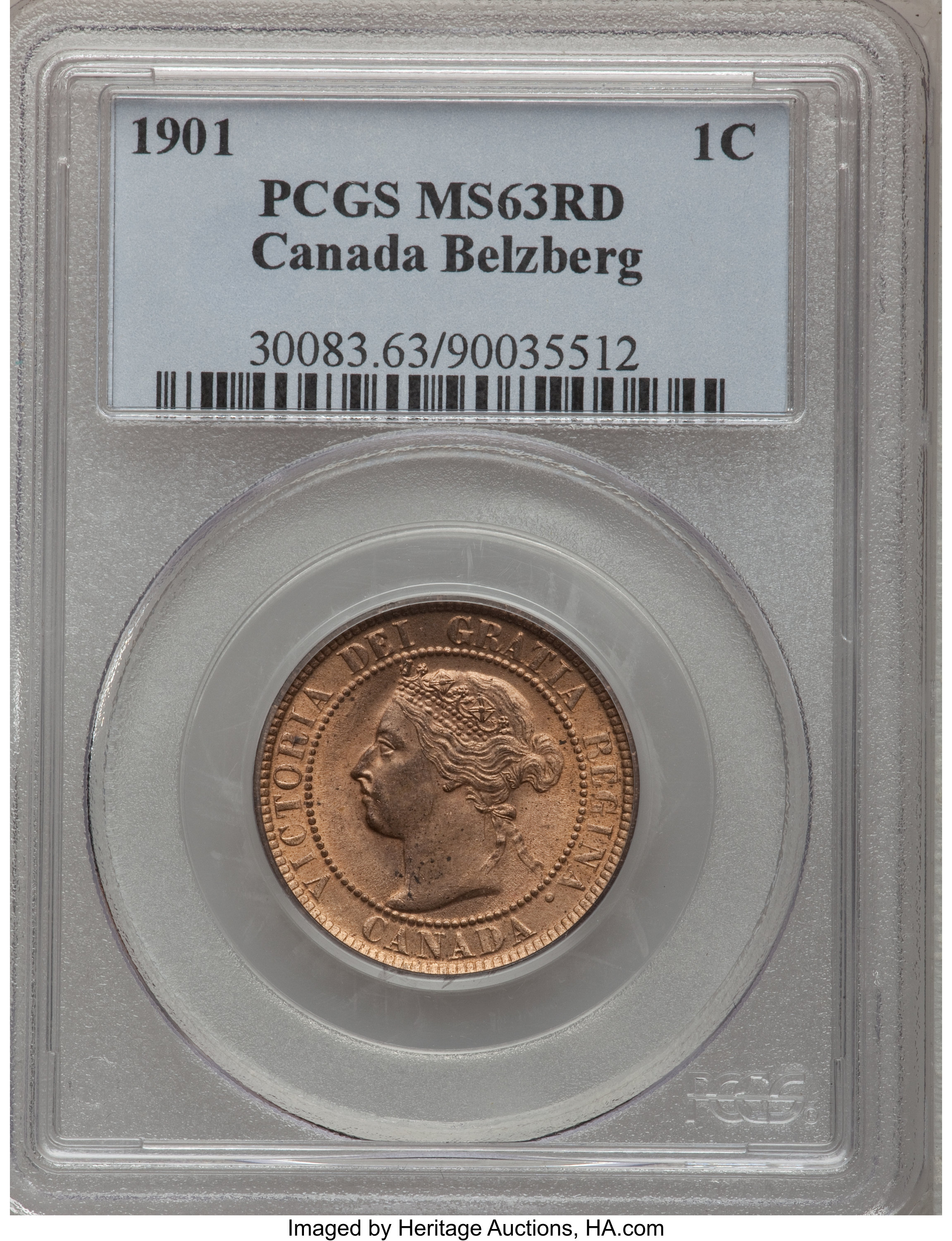 image for: Canada: Victoria Cent 1901,...