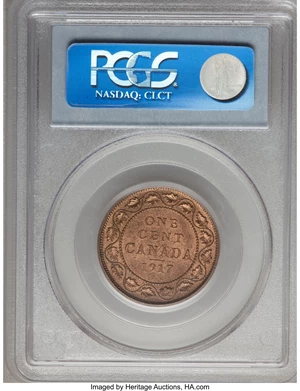 image for: Canada: George V Cent 1917,...