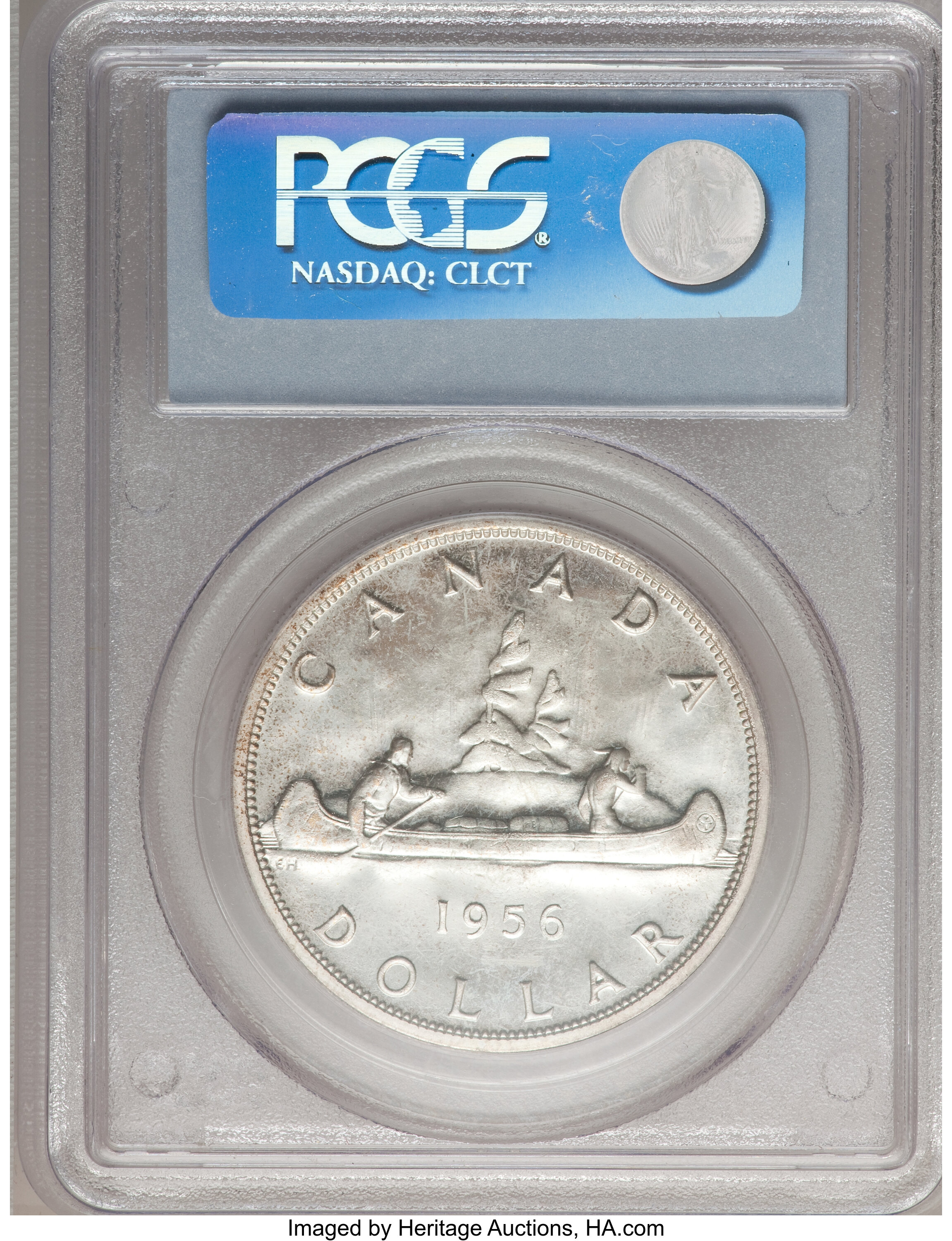 1956 S$1  PL MS65 thumbnail 2
