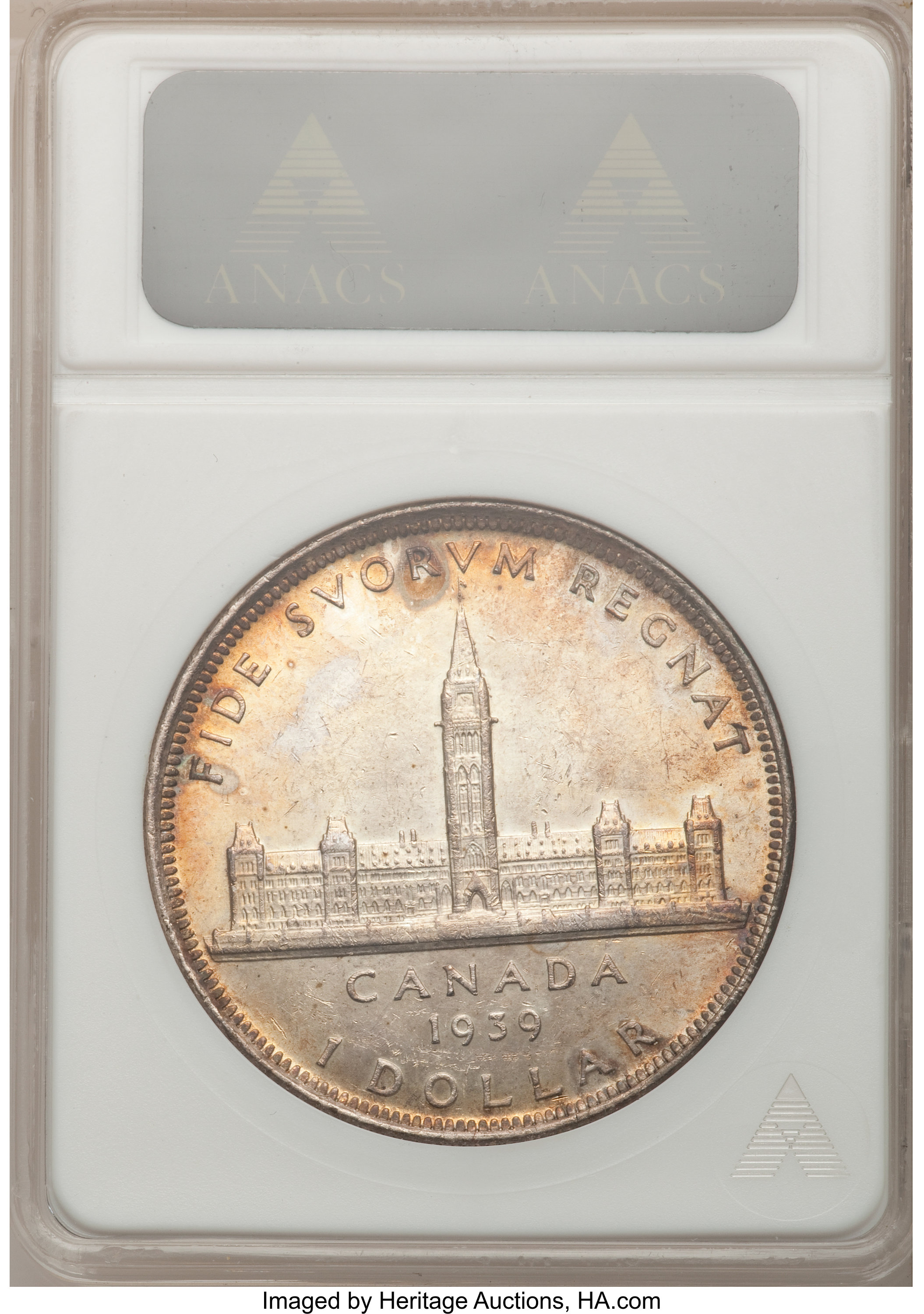 1939 S$1 Royal Visit MS (KM-37) VG8 thumbnail 6