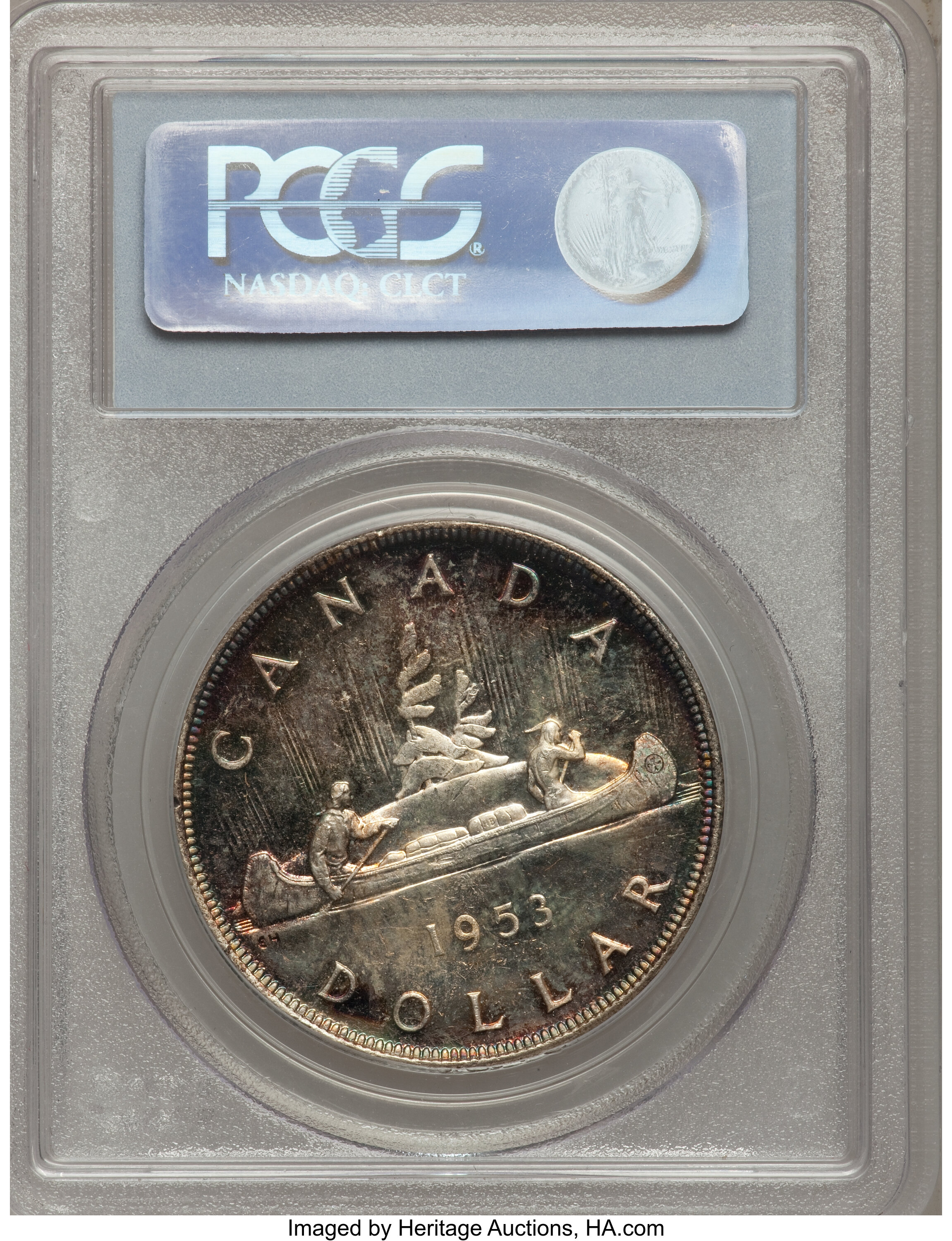 1953 S$1 No Strap VG10 thumbnail 6