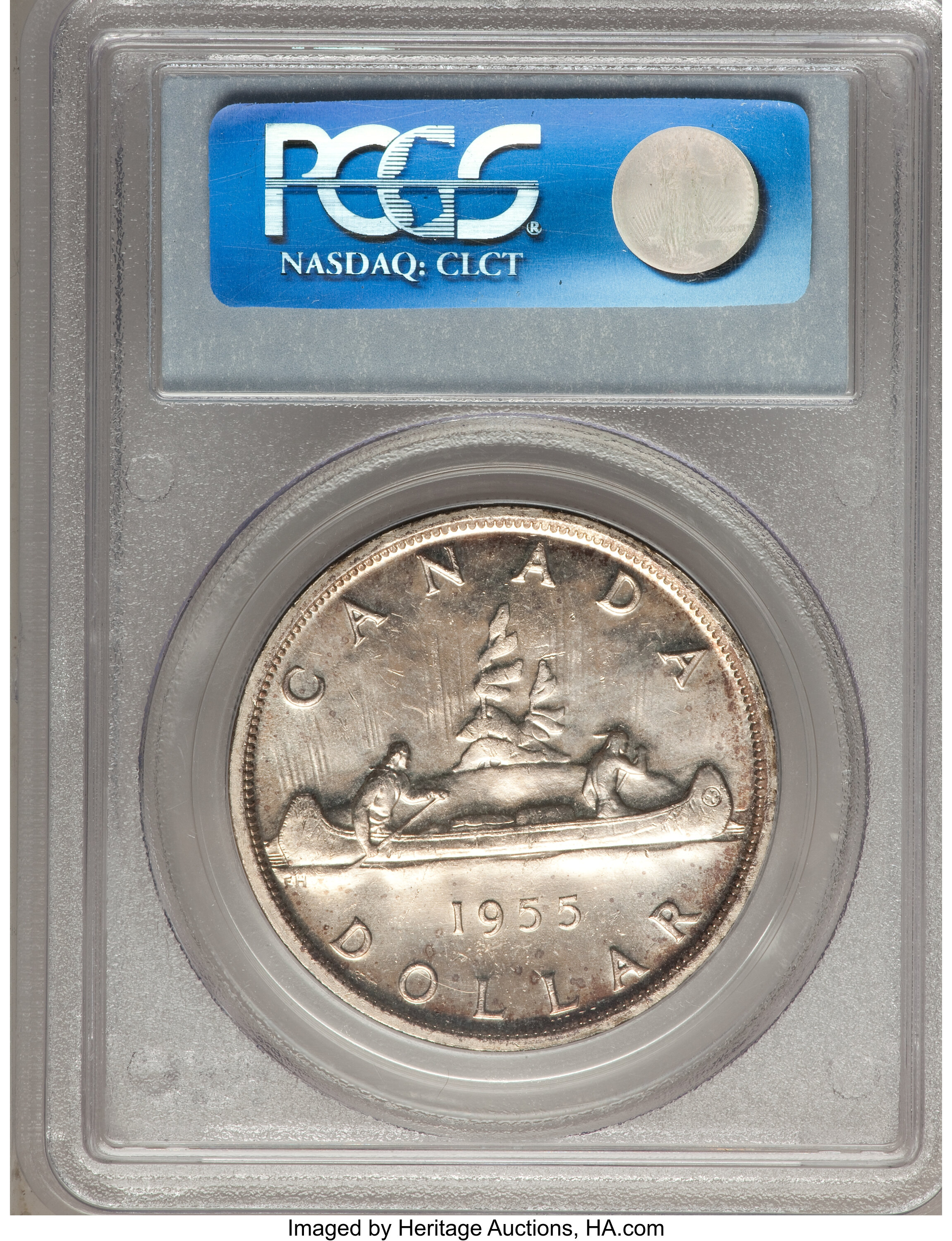 1955 S$1 VF35 thumbnail 2