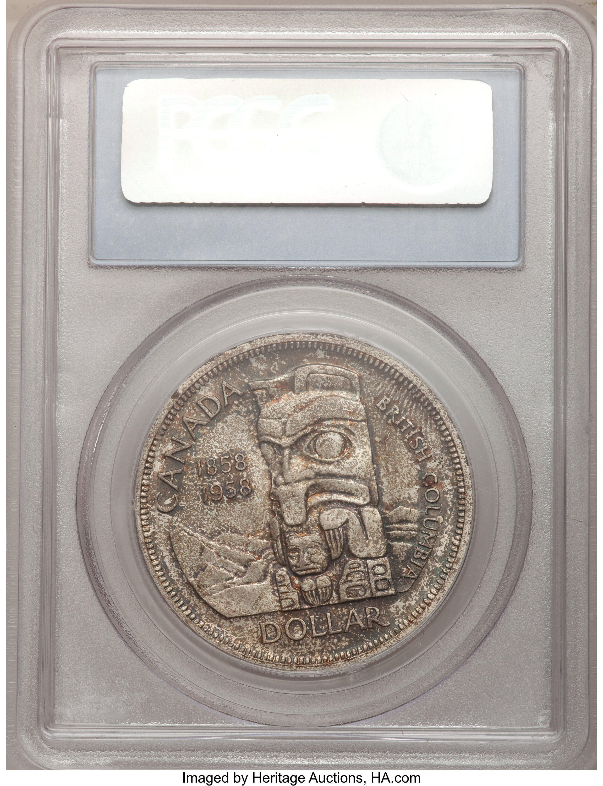 1958 S$1 British Columbia MS65 thumbnail 12