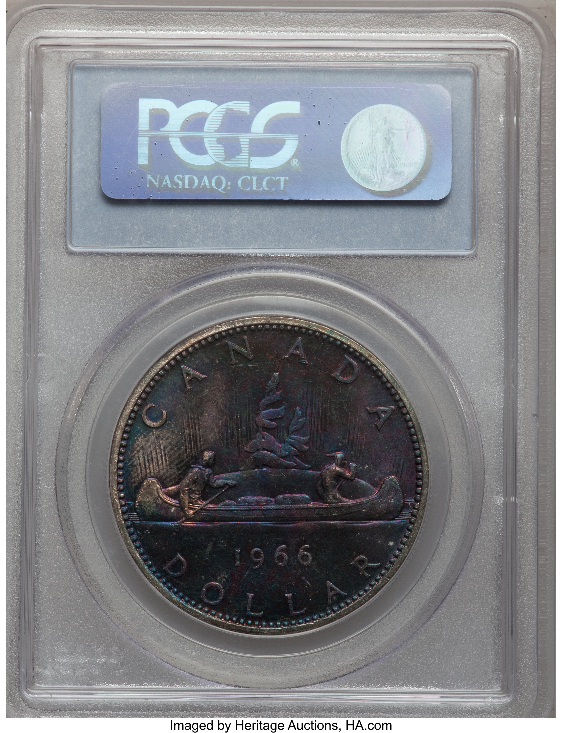 1966 S$1 Large Beads VF20 thumbnail 11