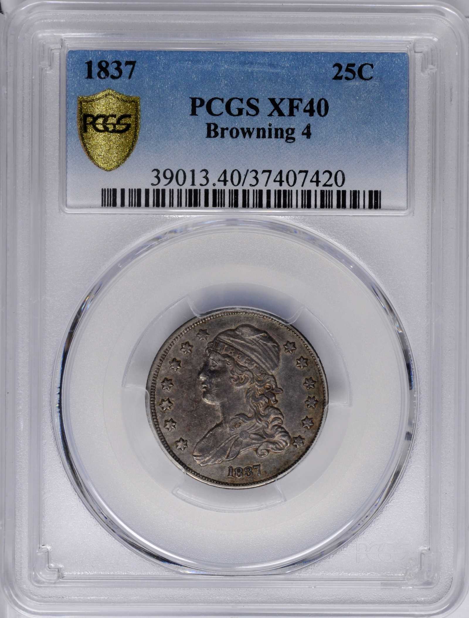 1837 25c B-4 AG3 thumbnail 11
