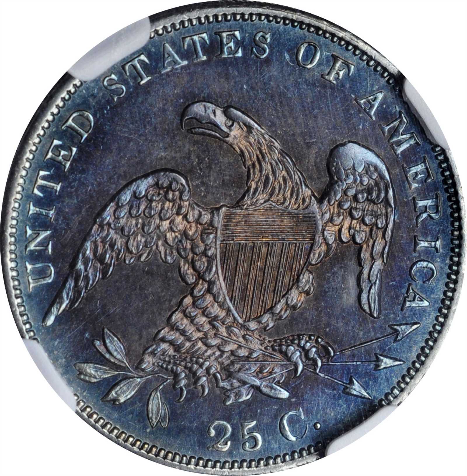 1835 25c B-4 AU58 thumbnail 14