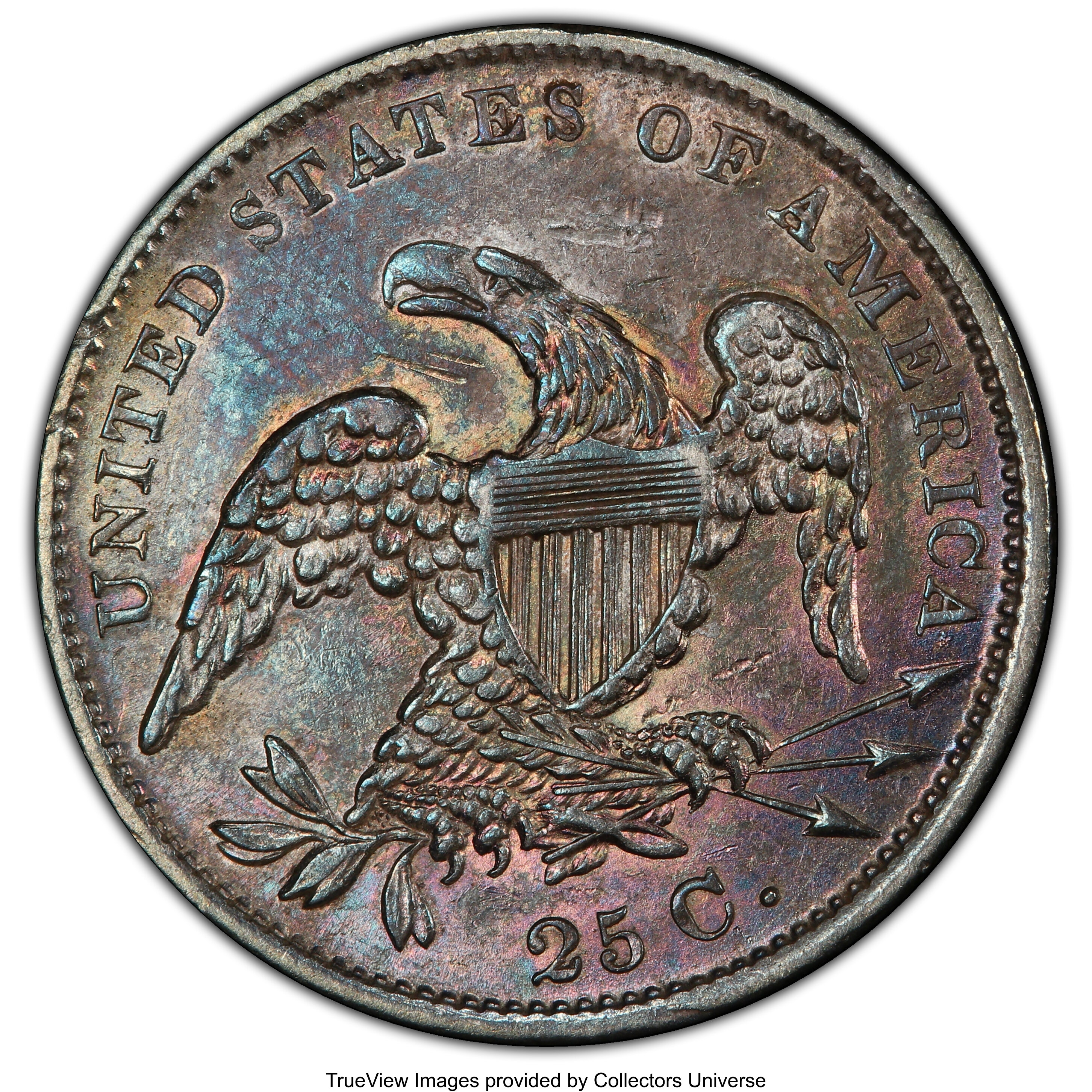 1833 25c B-1 XF40 thumbnail 16