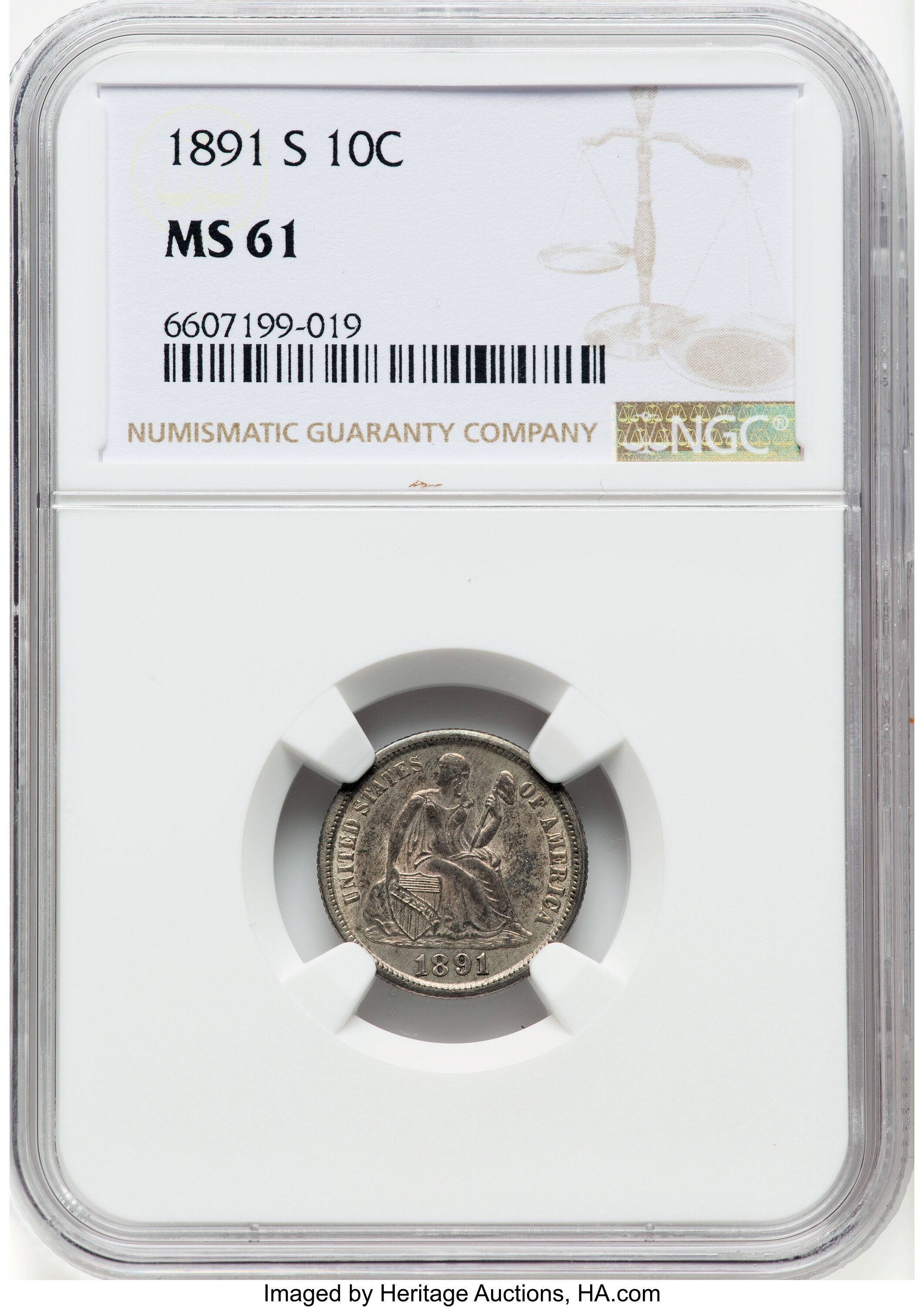 1891-S 10c VF35 thumbnail 27