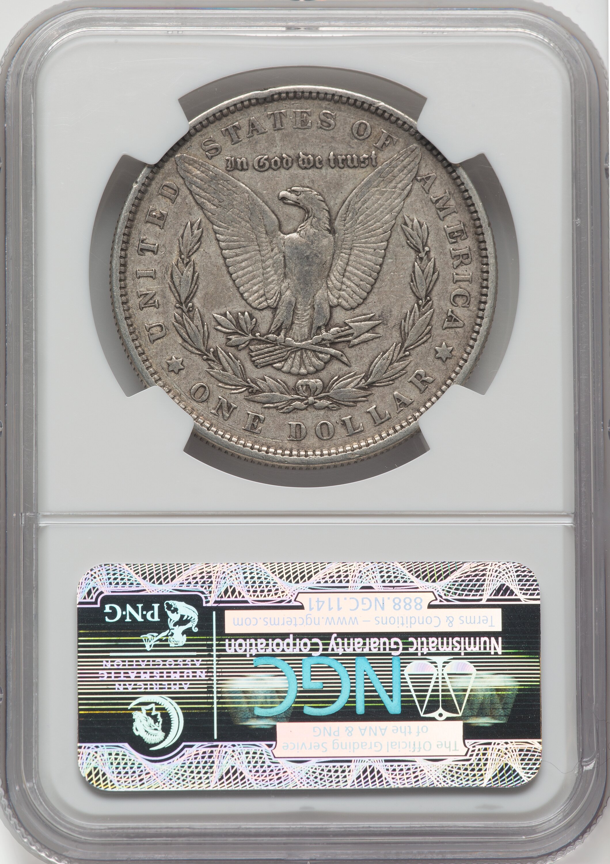 1878 7TF $1  Reverse of 1879, Slashed O, VAM-228B F12 thumbnail 2